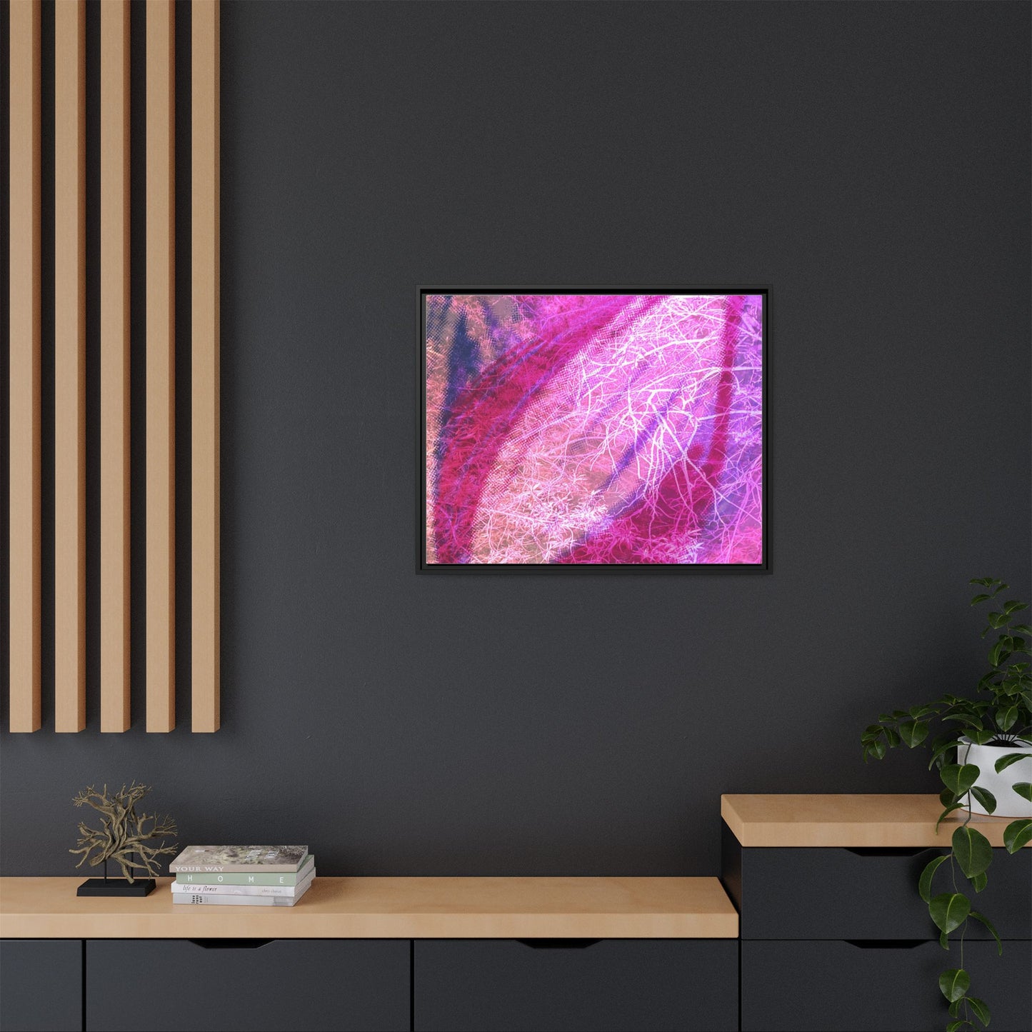 Bloom Framed Canvas Art