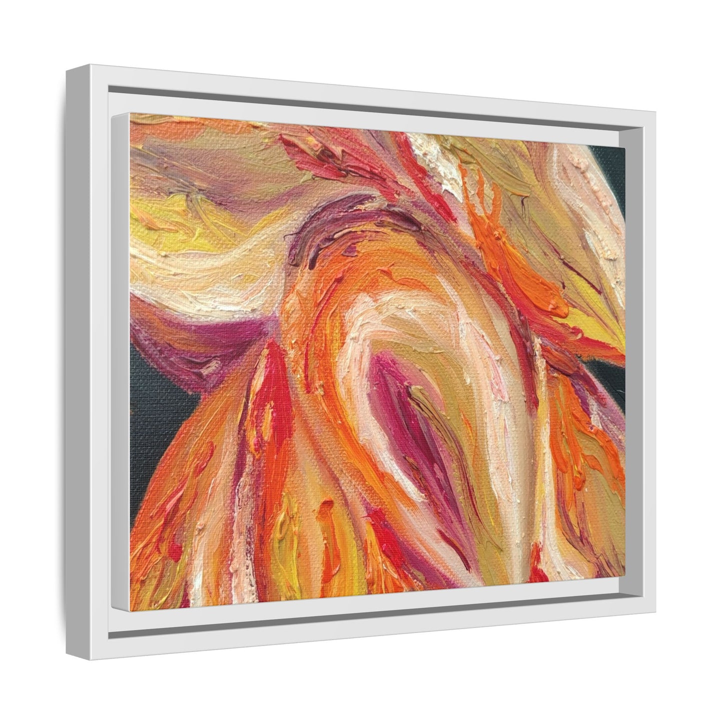 Dramatic Awakening Framed Canvas Art