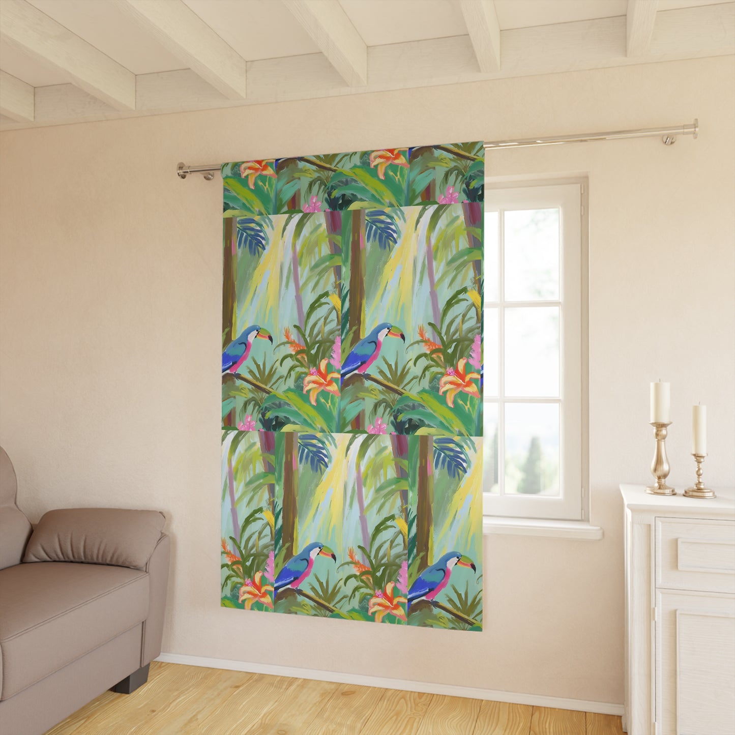 Rainforest Window Curtain (1 Piece)