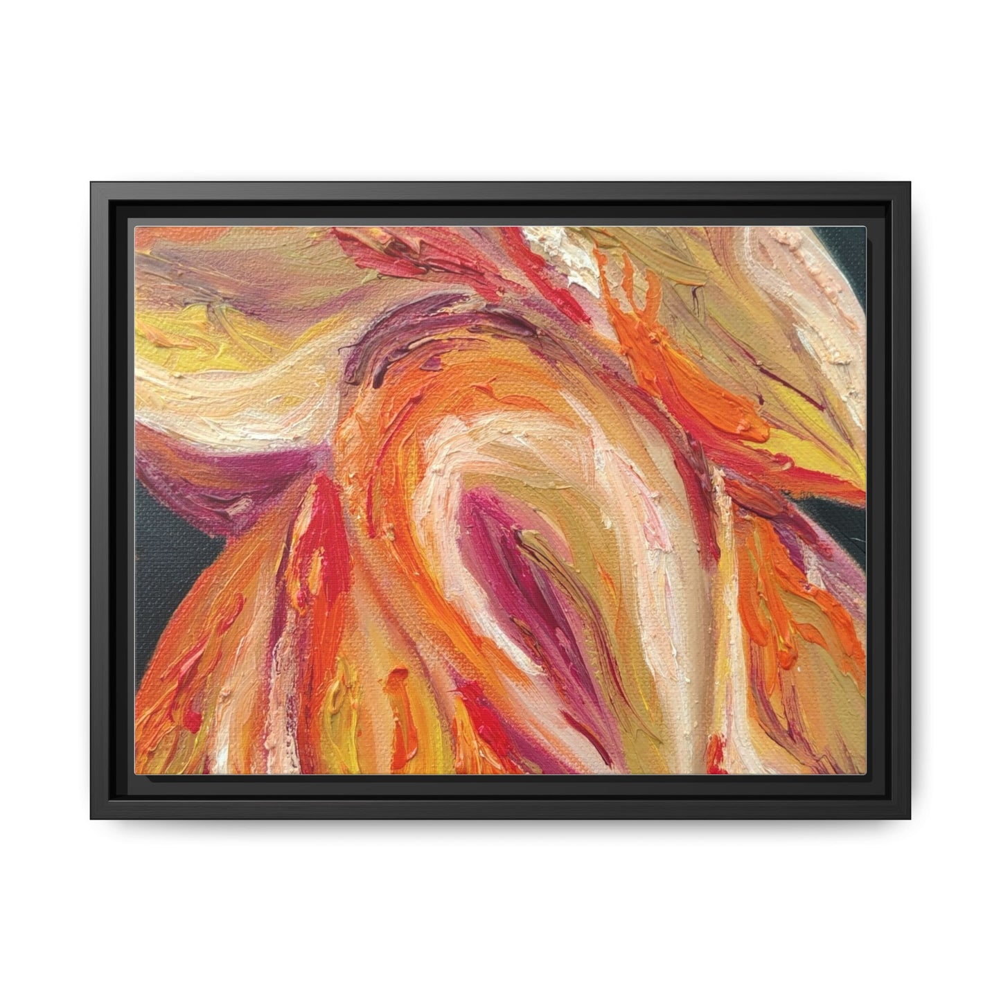 Dramatic Awakening Framed Canvas Art