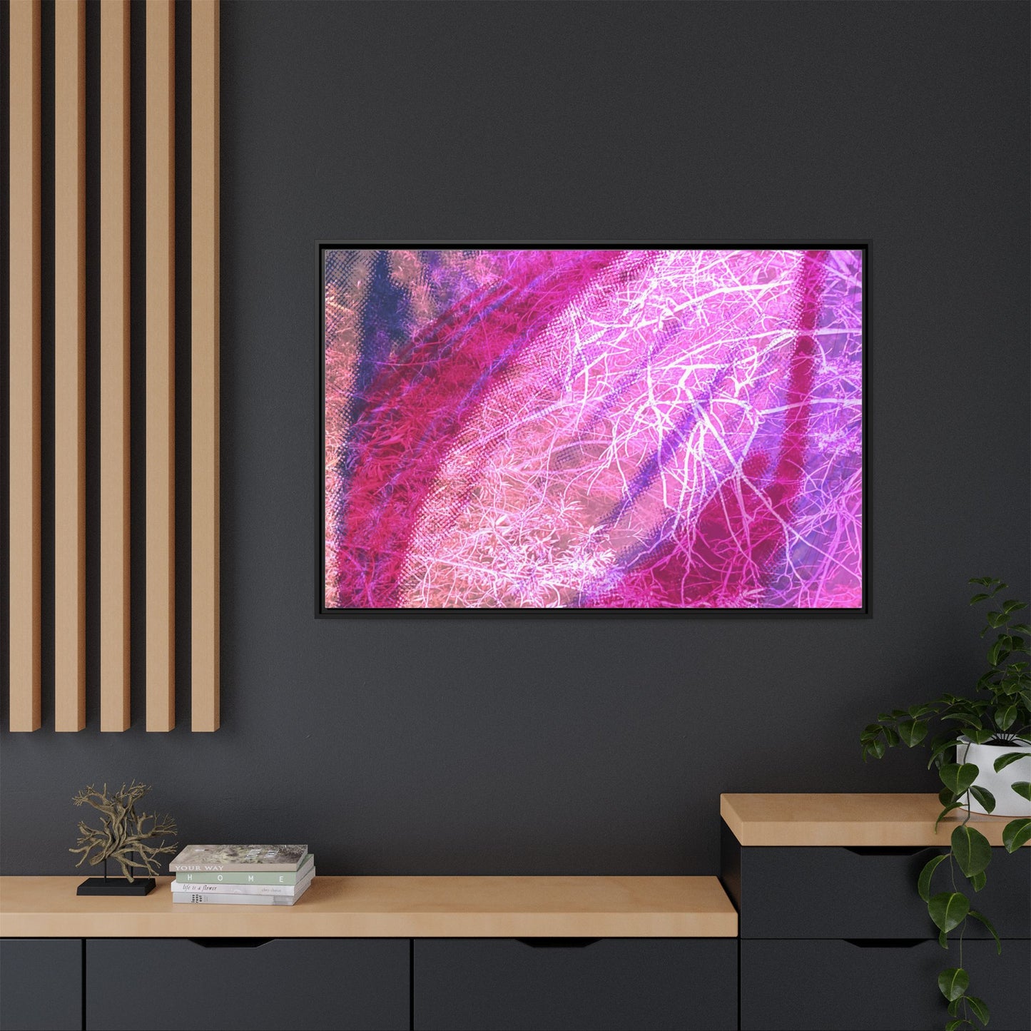 Bloom Framed Canvas Art
