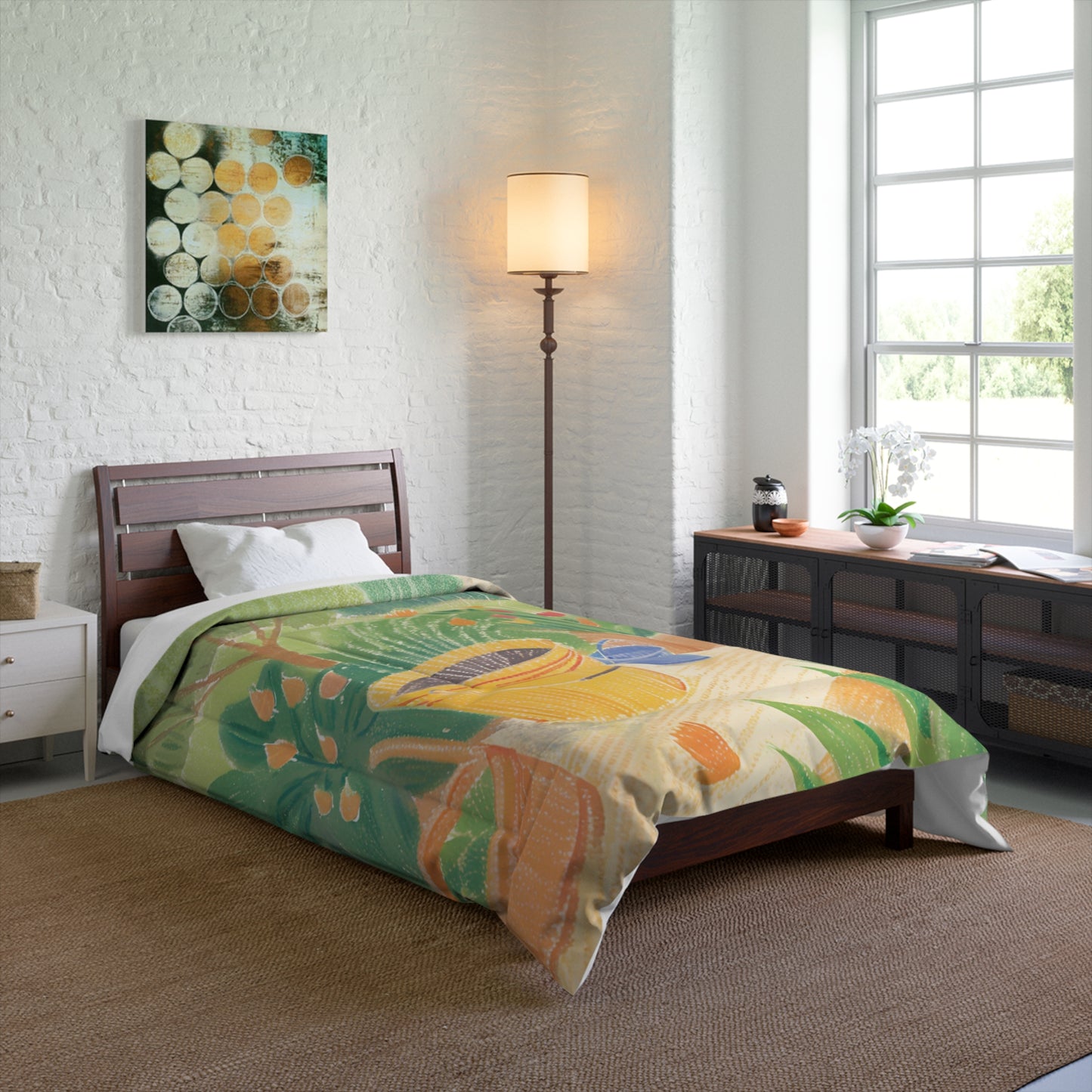 Rain Garden Comforter