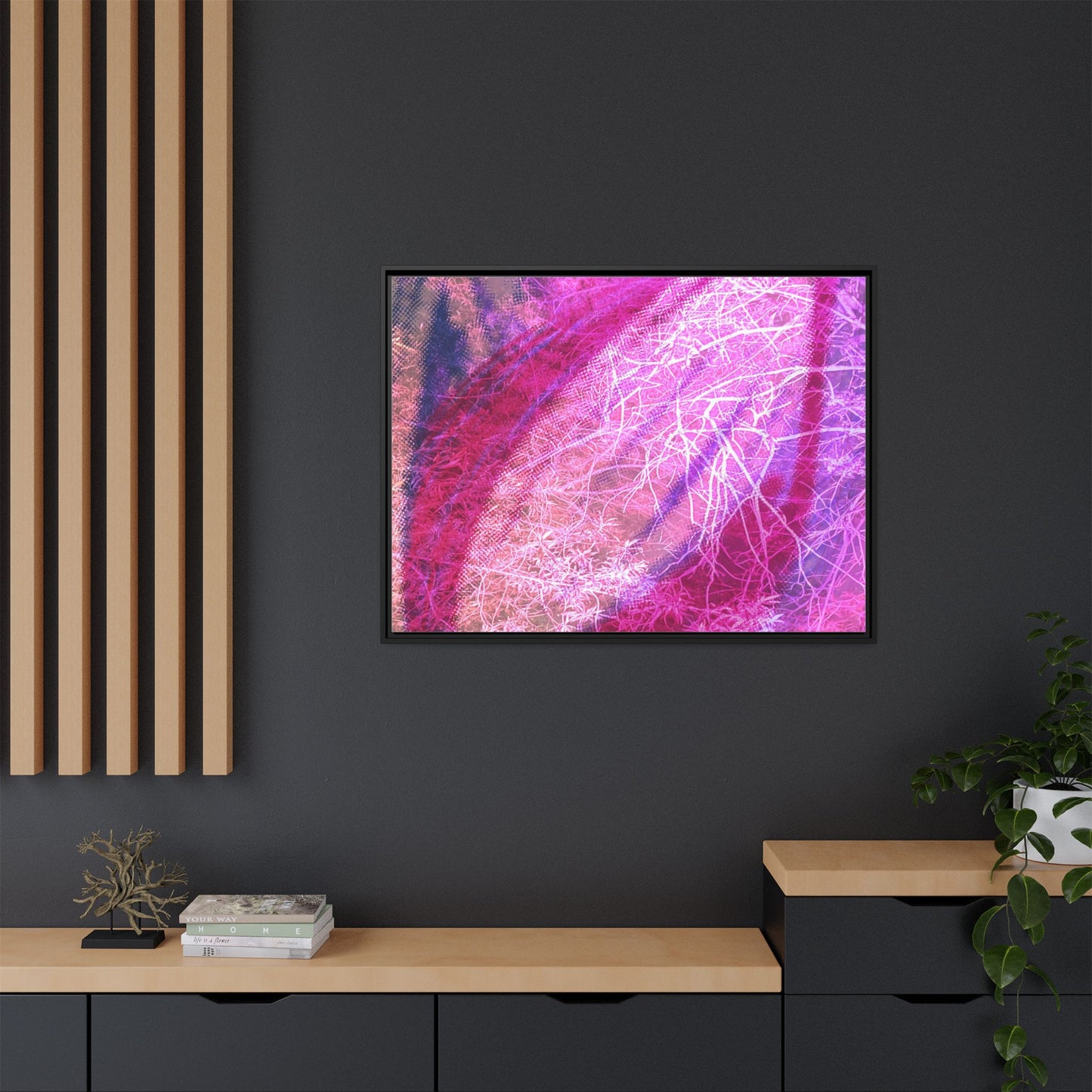 Bloom Framed Canvas Art