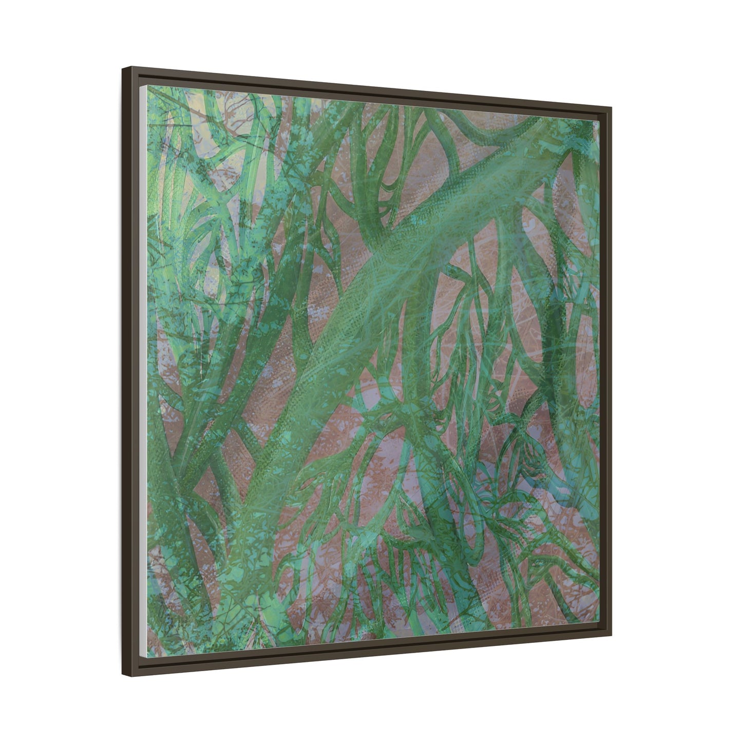 Inner Depths Framed Canvas Art