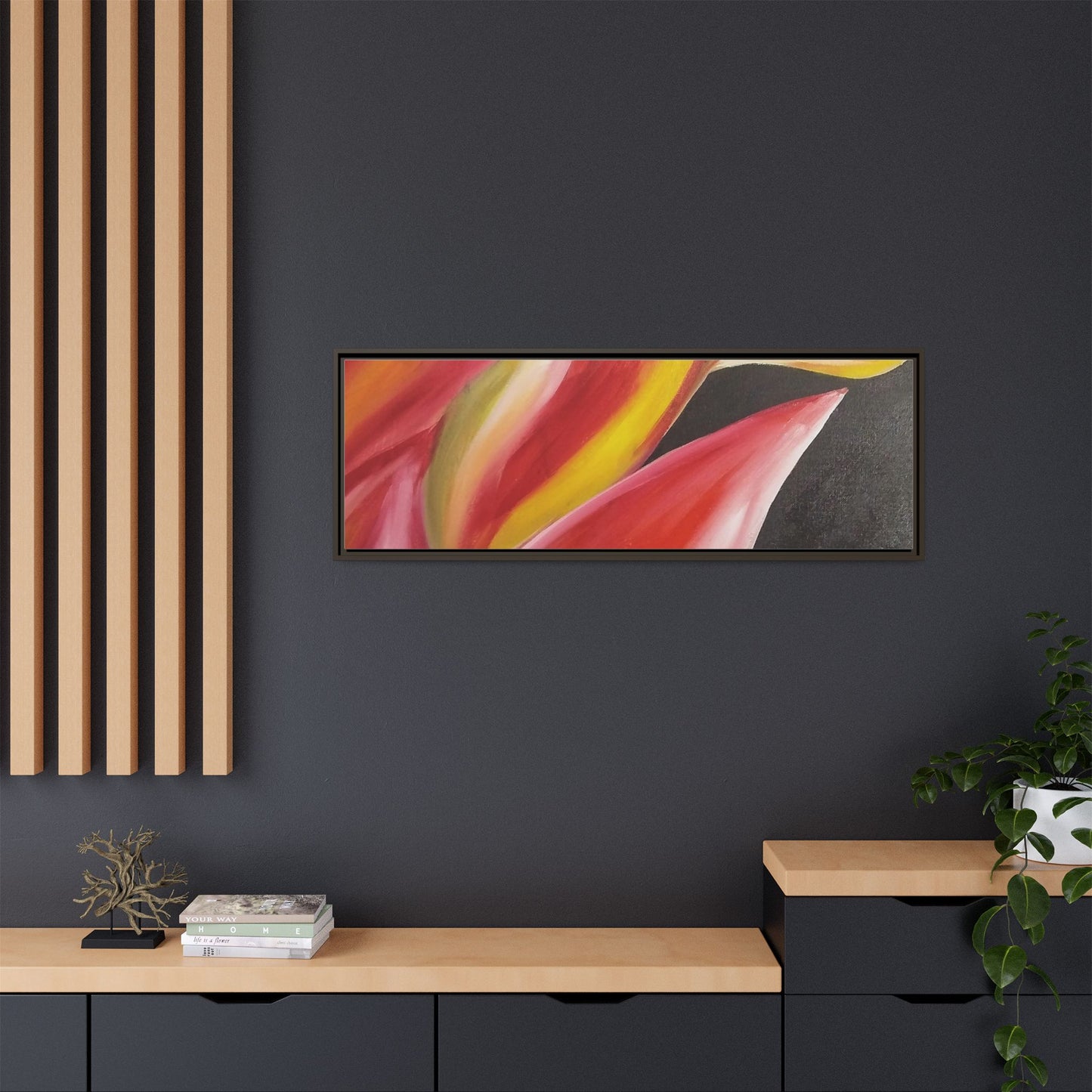 'A Autistic Phoenix' Framed Canvas Art