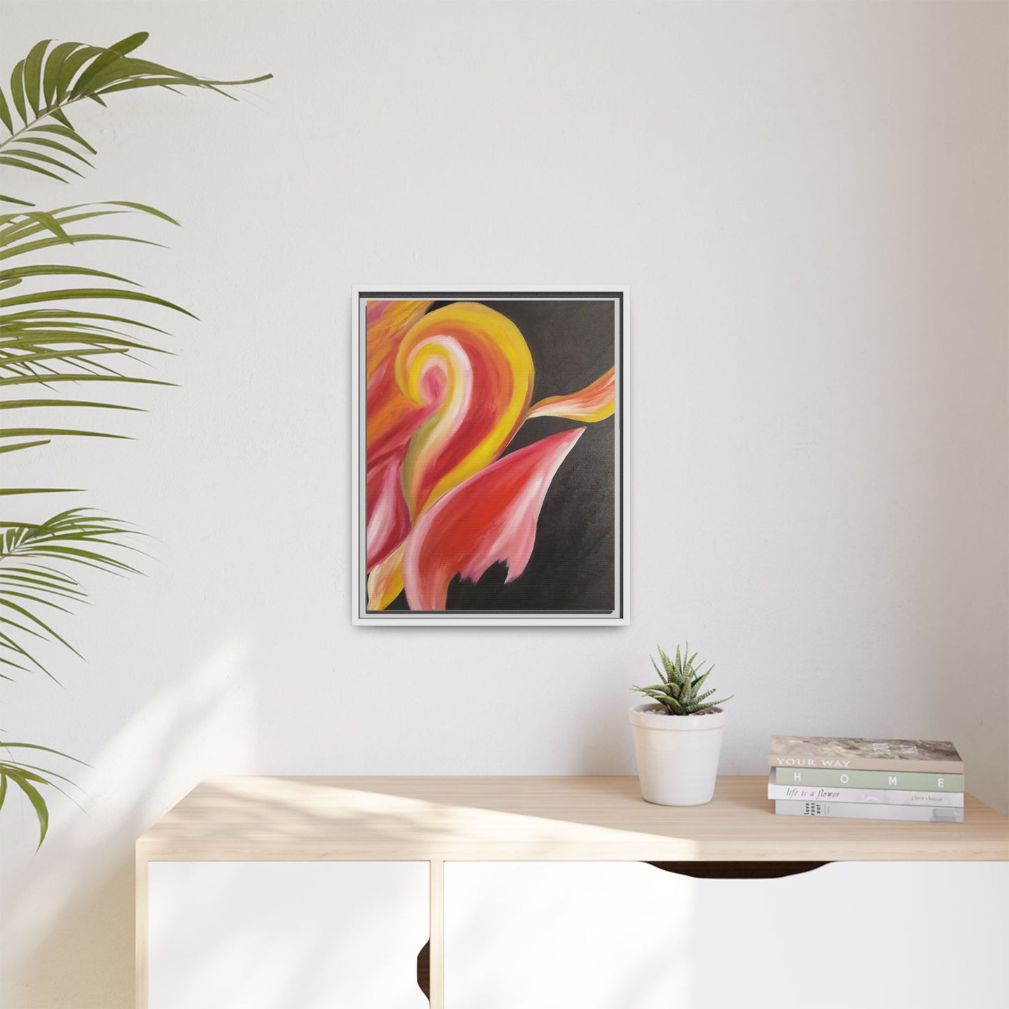 'A Autistic Phoenix' Framed Canvas Art