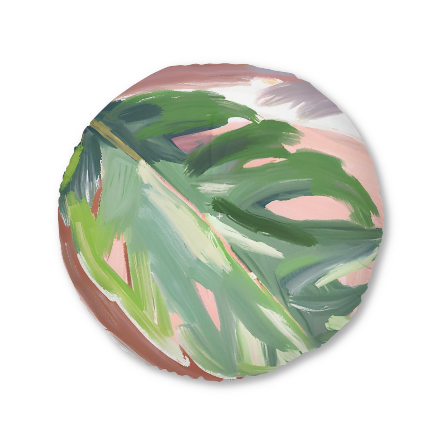 The Leaf Tufted Floor Pillow