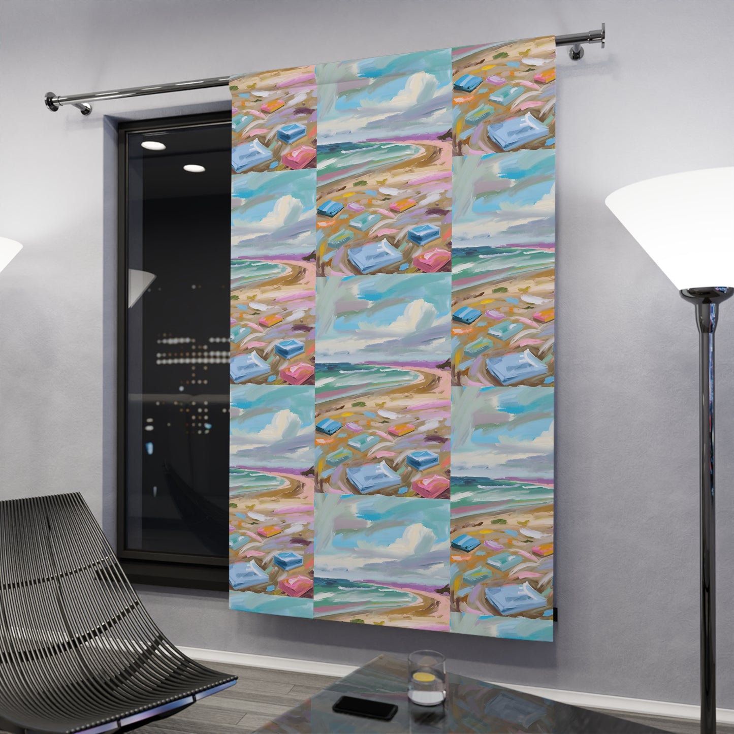 The Beach Window Curtain (1 Piece)