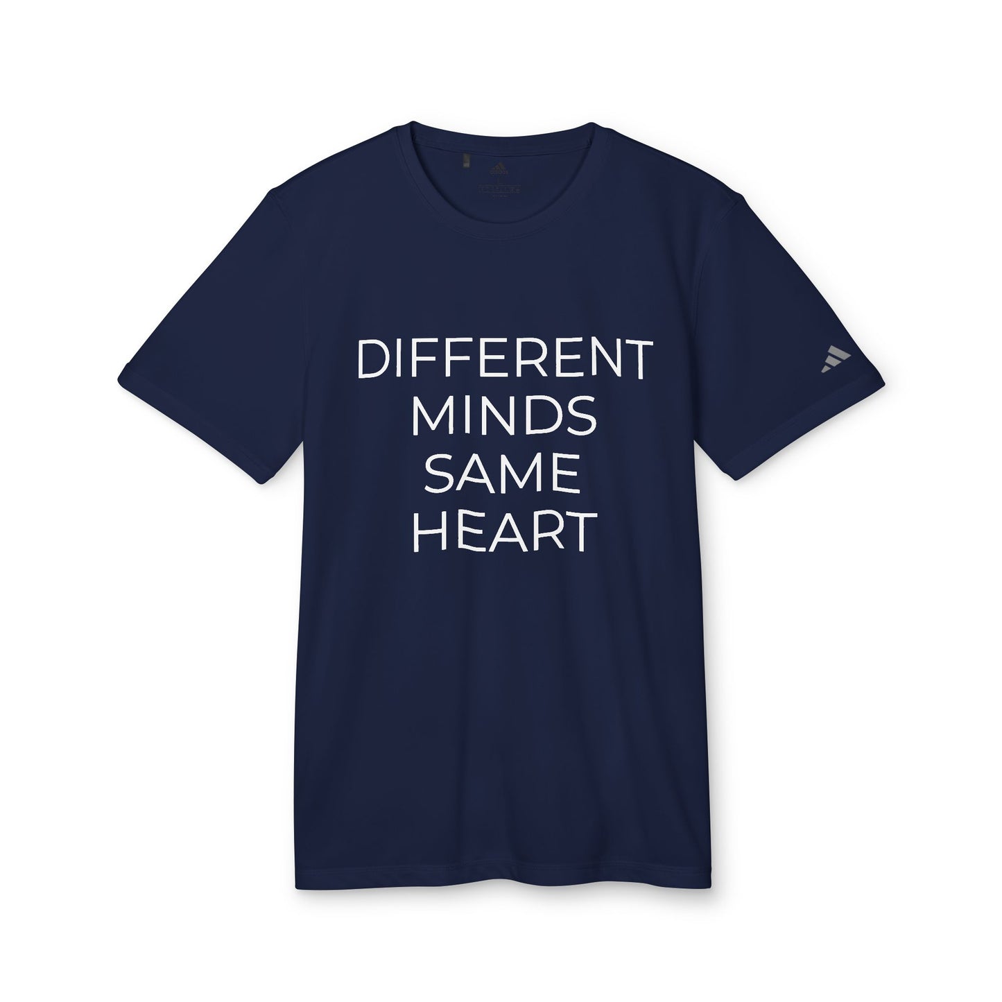 Adidas x Neurodivergent Synergy Unisex Sport T-Shirt DIFFERENT MINDS SAME HEART