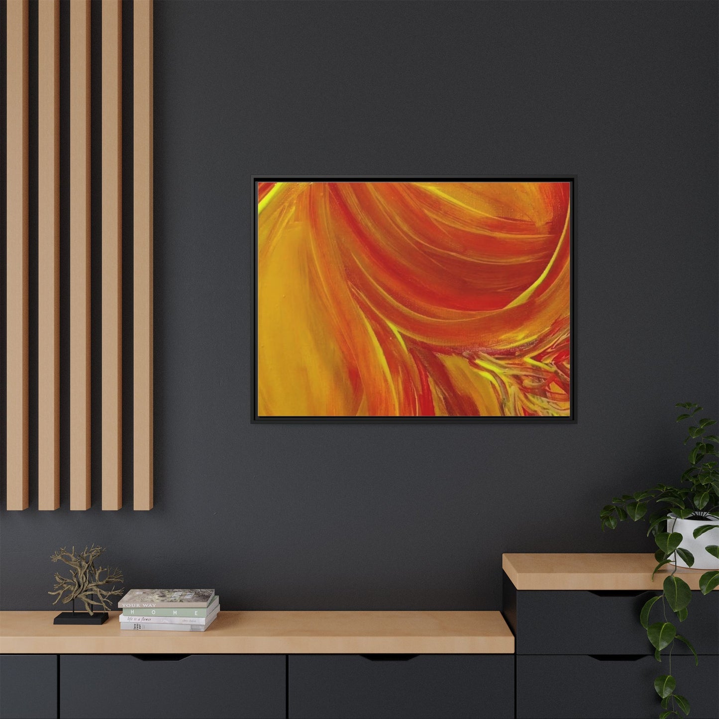 'Autumn' Framed Canvas Art