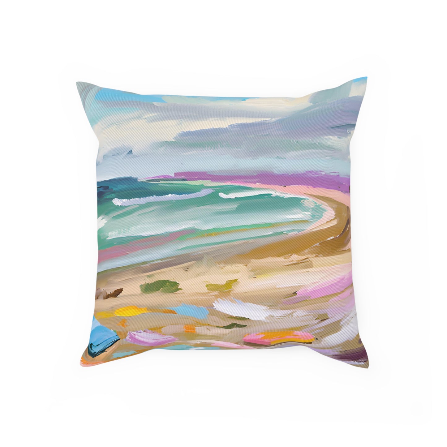 The Beach Eco-Friendly Pillow