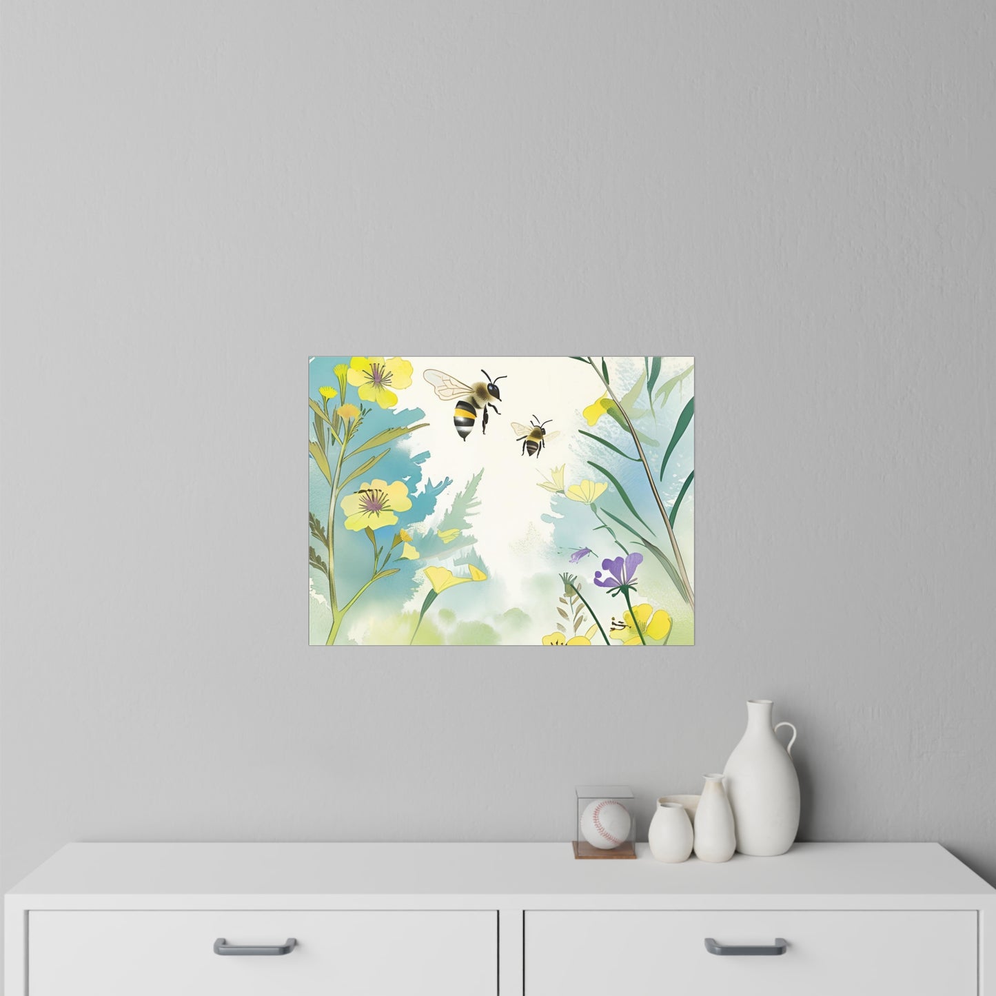Bee Garden Wall Decals