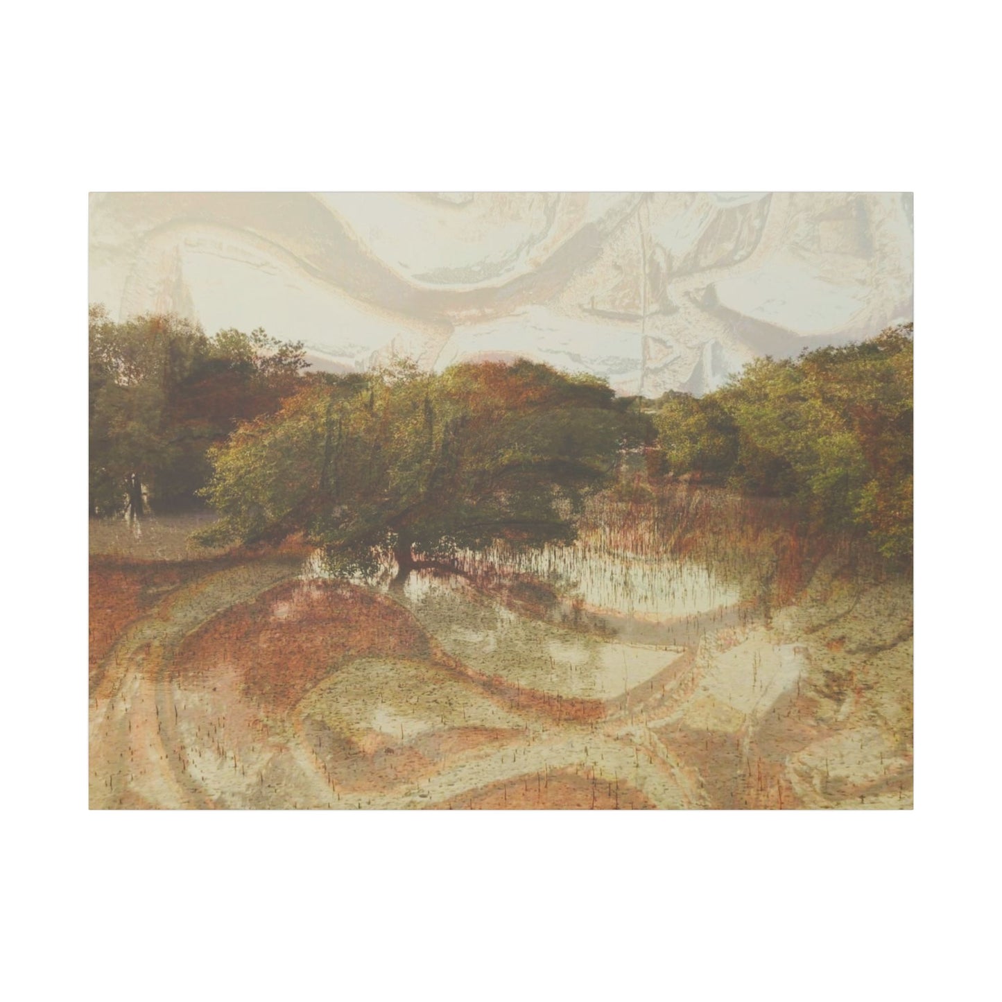 Serene Mangroves Canvas