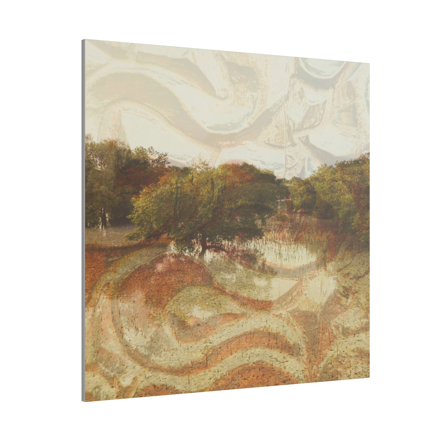 Serene Mangroves Canvas