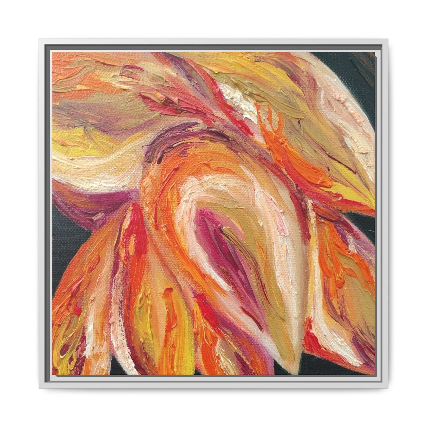Dramatic Awakening Framed Canvas Art