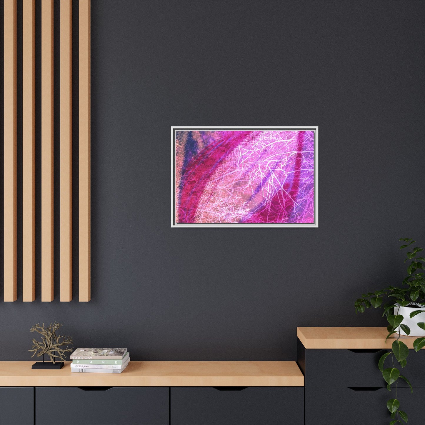 Bloom Framed Canvas Art