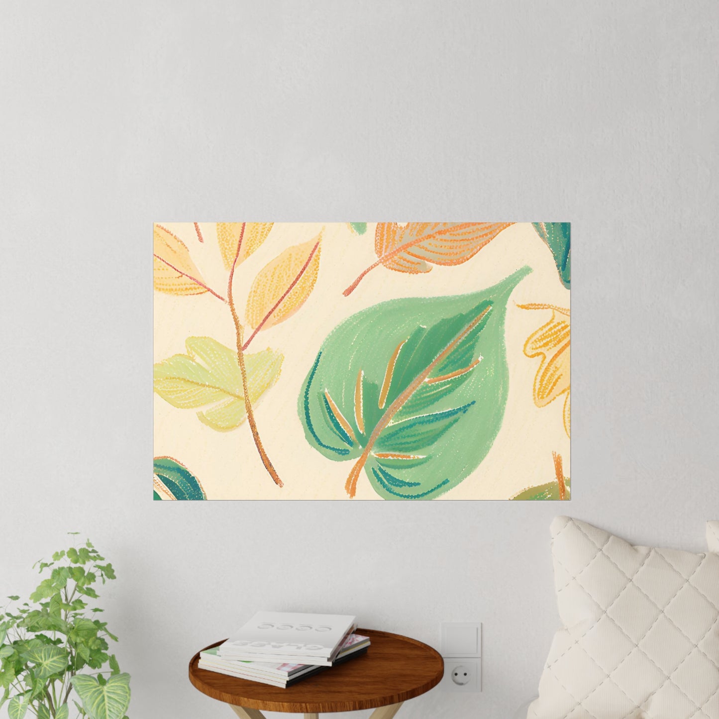 Calm Leaves Wall Decals