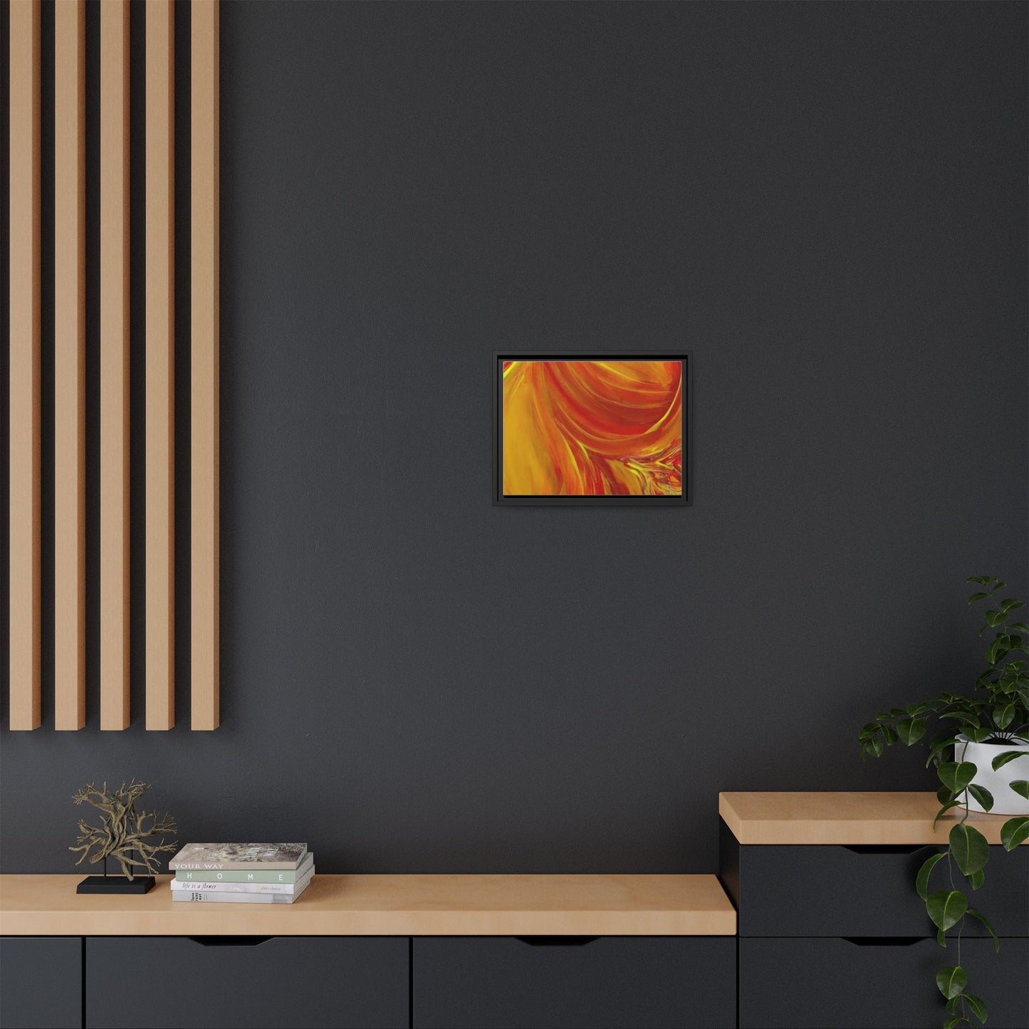 'Autumn' Framed Canvas Art