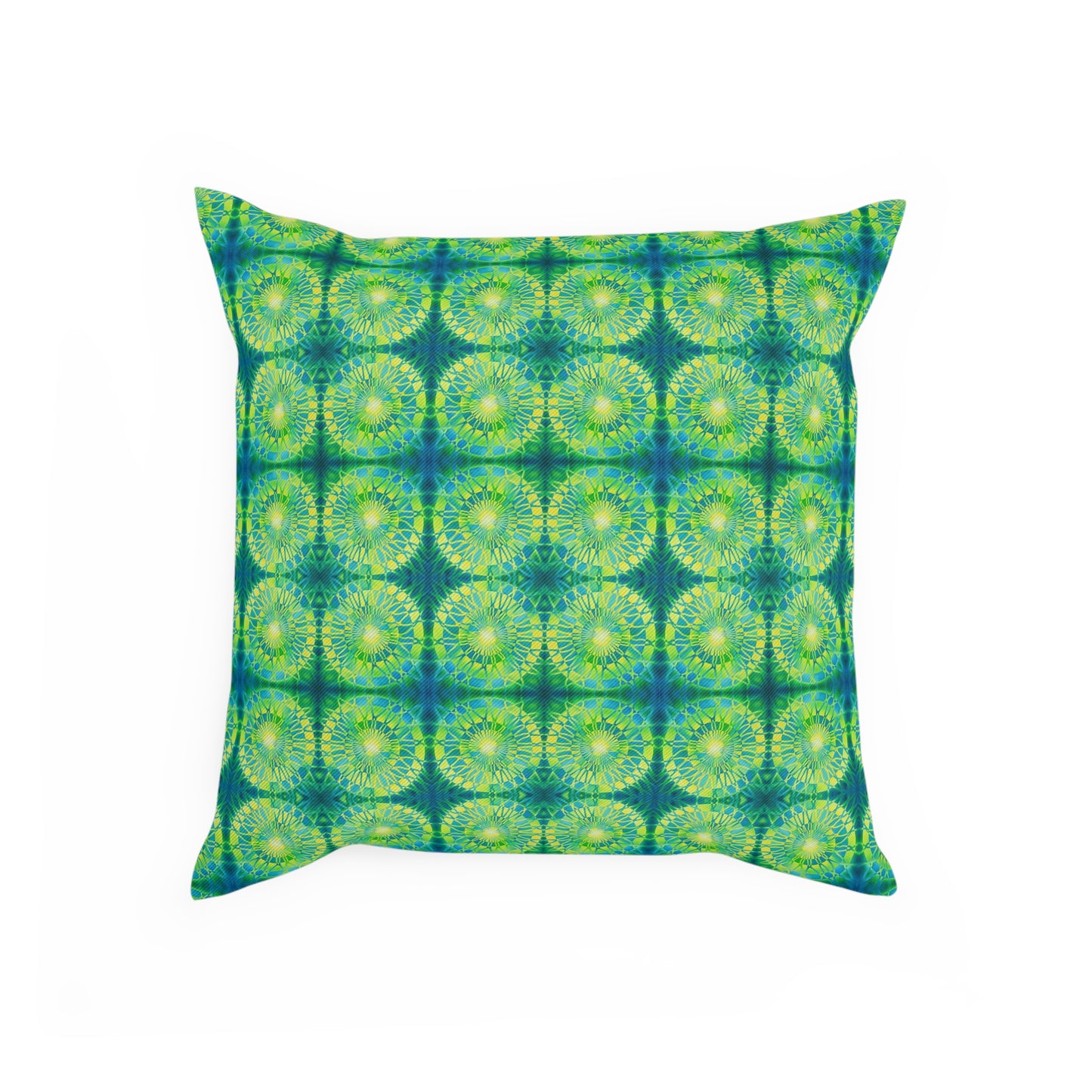 Safety Net Circles by Uta Feinstein Pillow