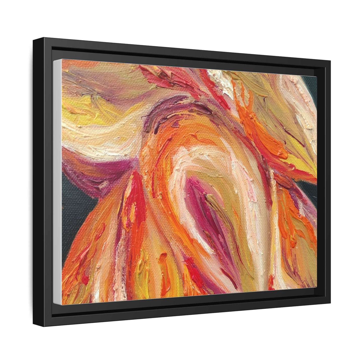Dramatic Awakening Framed Canvas Art