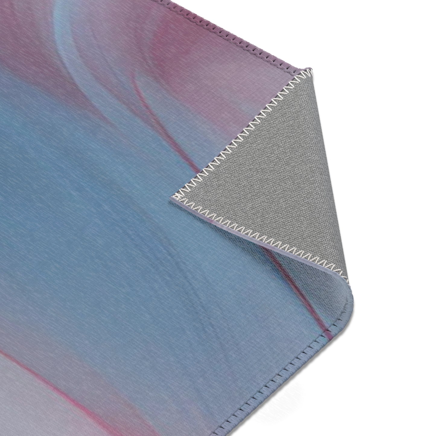 Rose Blue Area Rugs