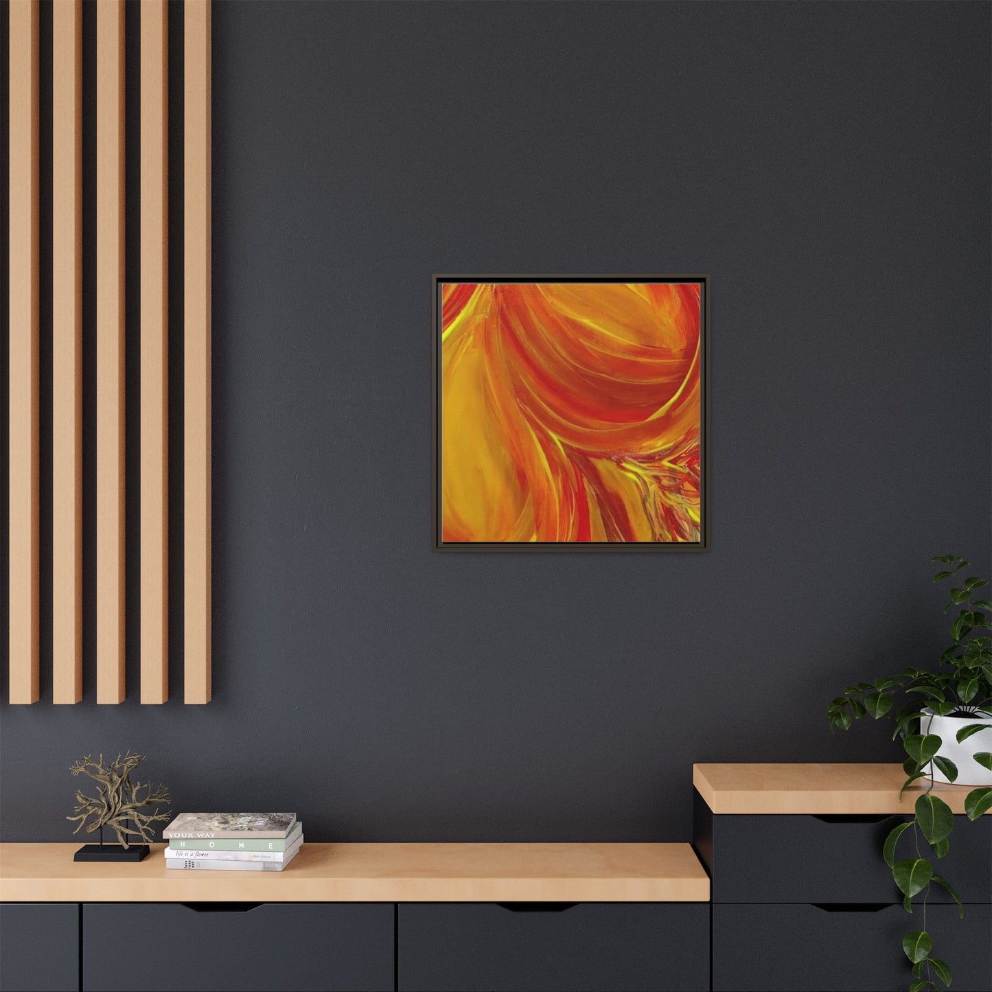 'Autumn' Framed Canvas Art