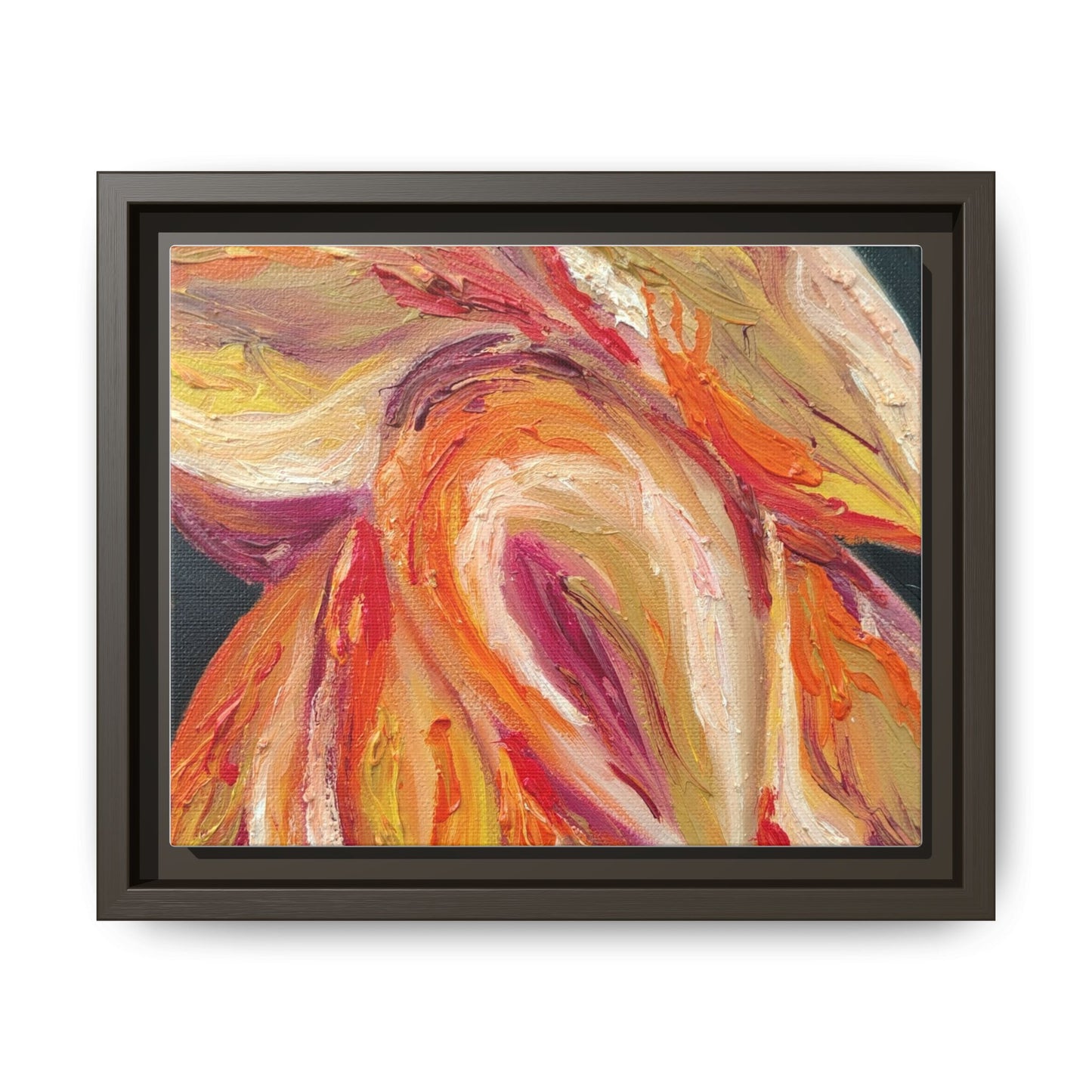 Dramatic Awakening Framed Canvas Art