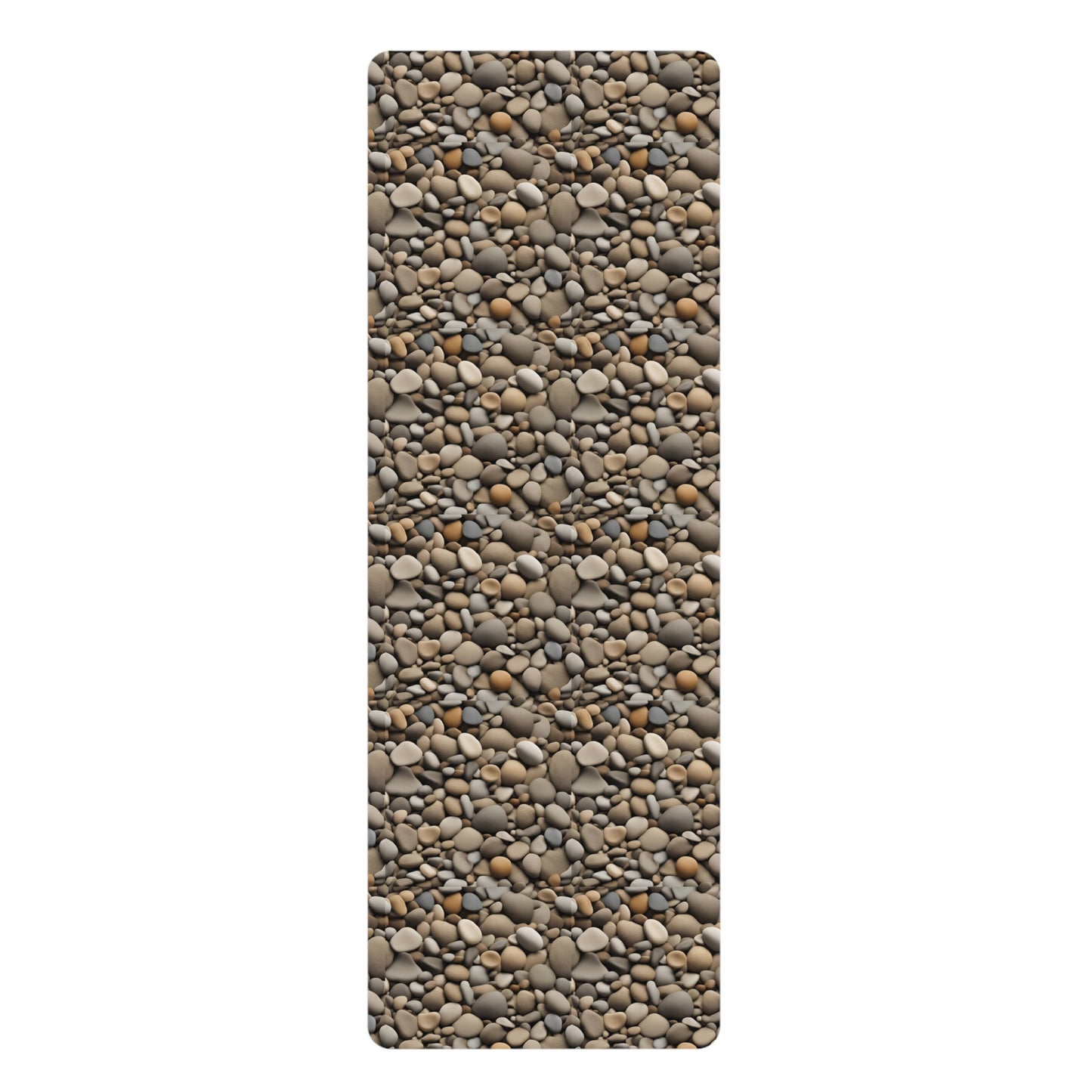 Stone Pebble Rubber Yoga Mat