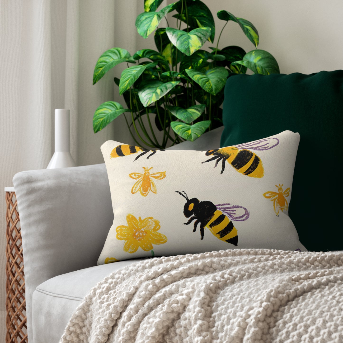 Buzzy Lumbar Pillow