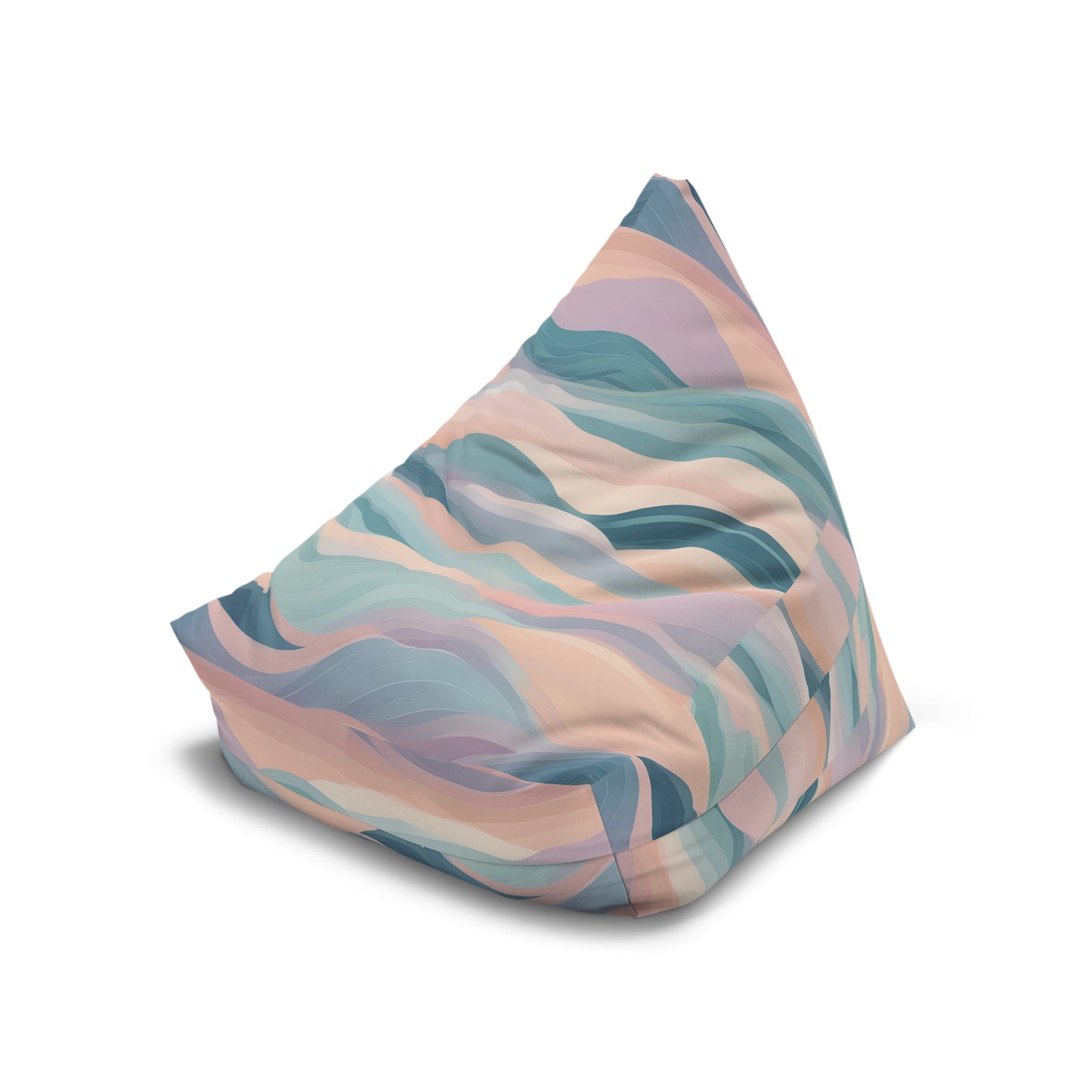 Serenity Wave Bean Bag Chair Cover