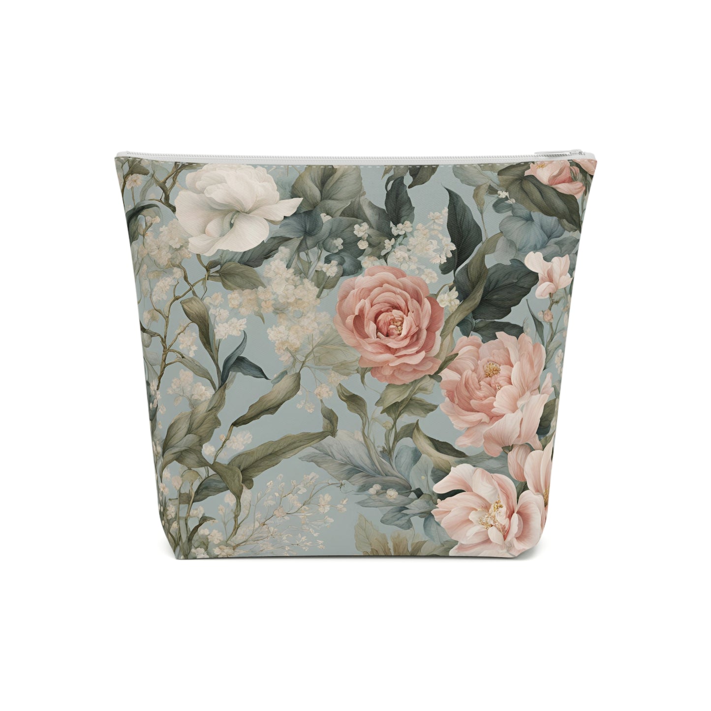 Floral Cotton Cosmetic Bag
