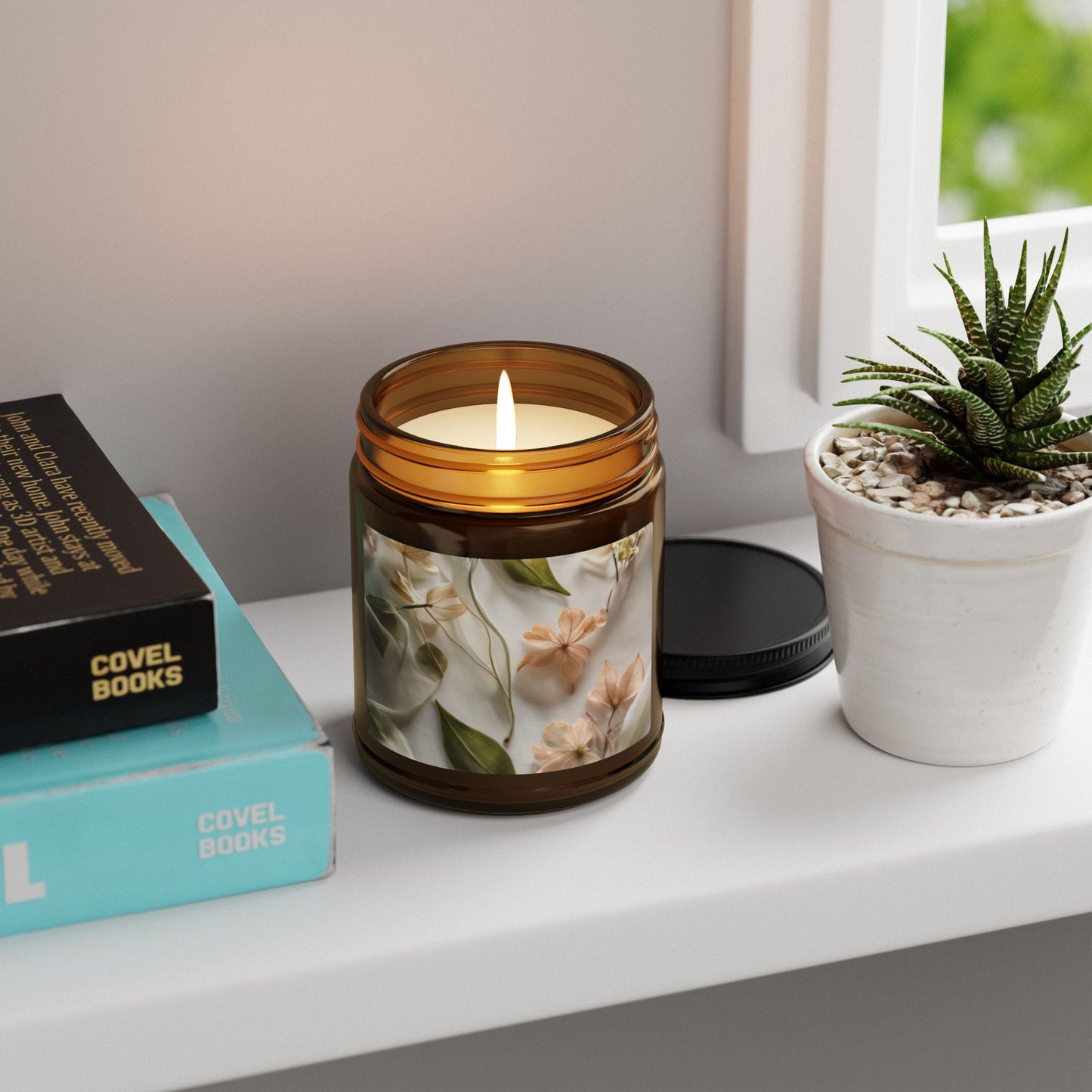 Botanical Elegance Scented Soy Candle