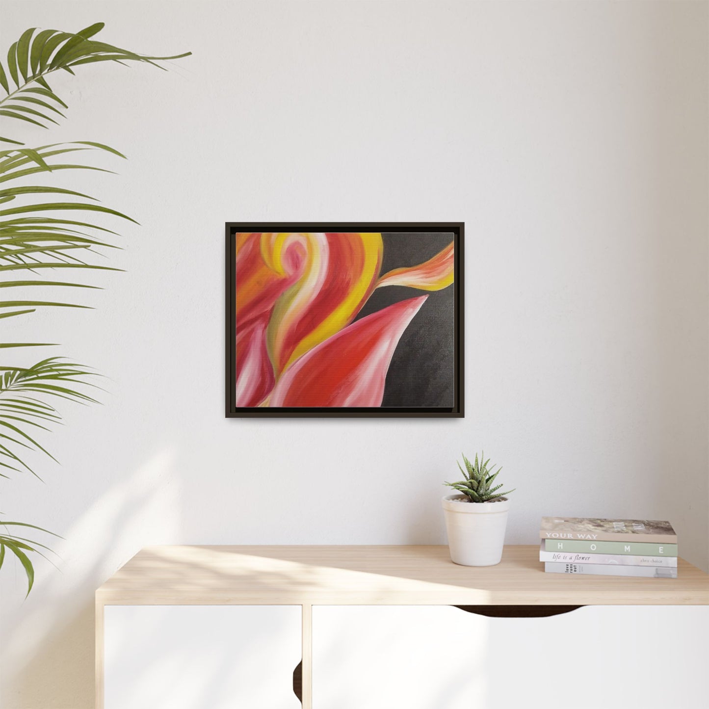 'A Autistic Phoenix' Framed Canvas Art