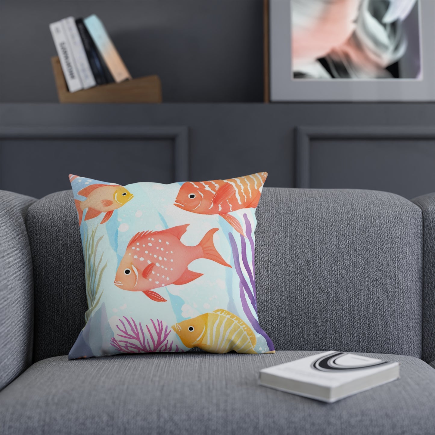 Coral Reef Eco-Friendly Pillow