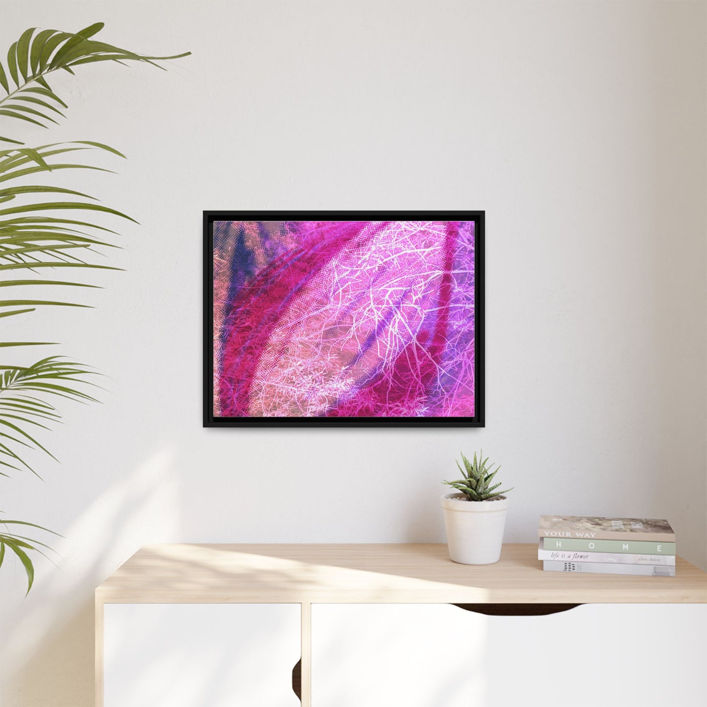 Bloom Framed Canvas Art