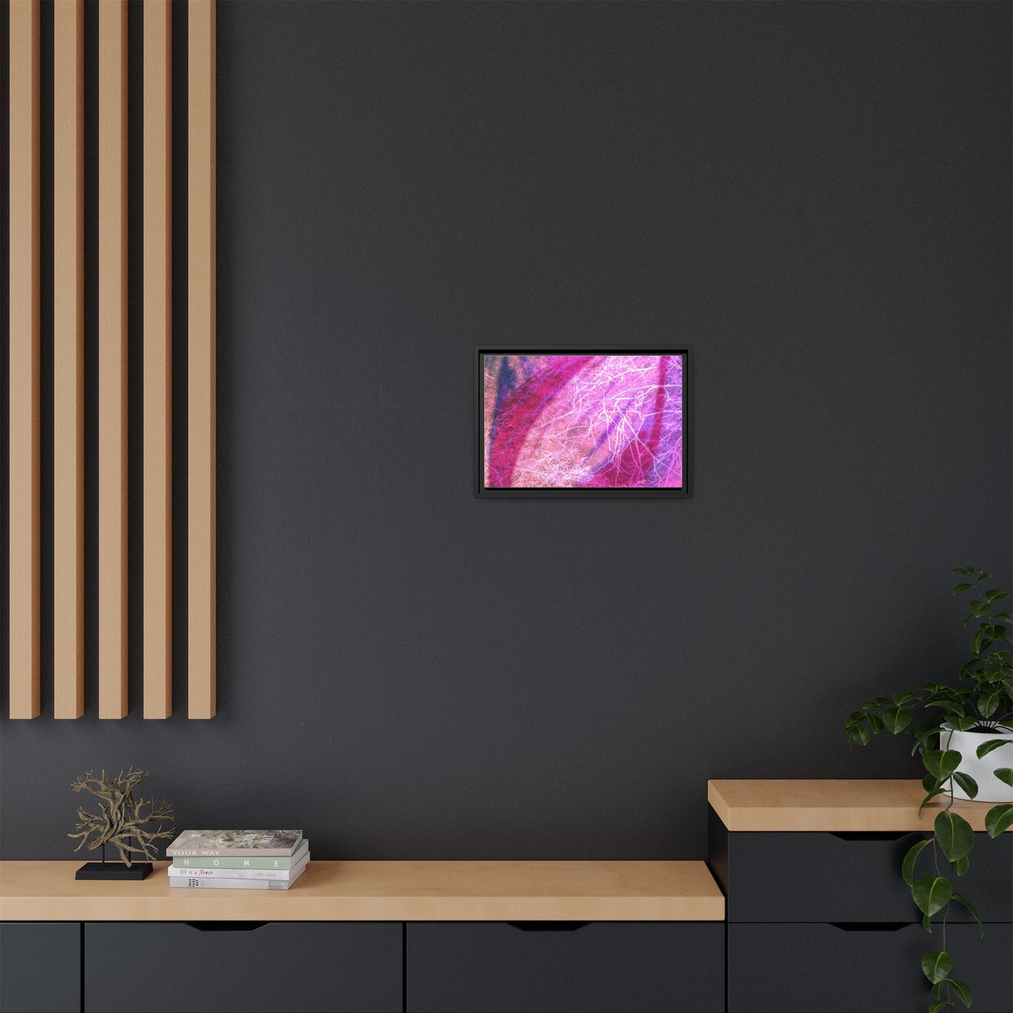 Bloom Framed Canvas Art