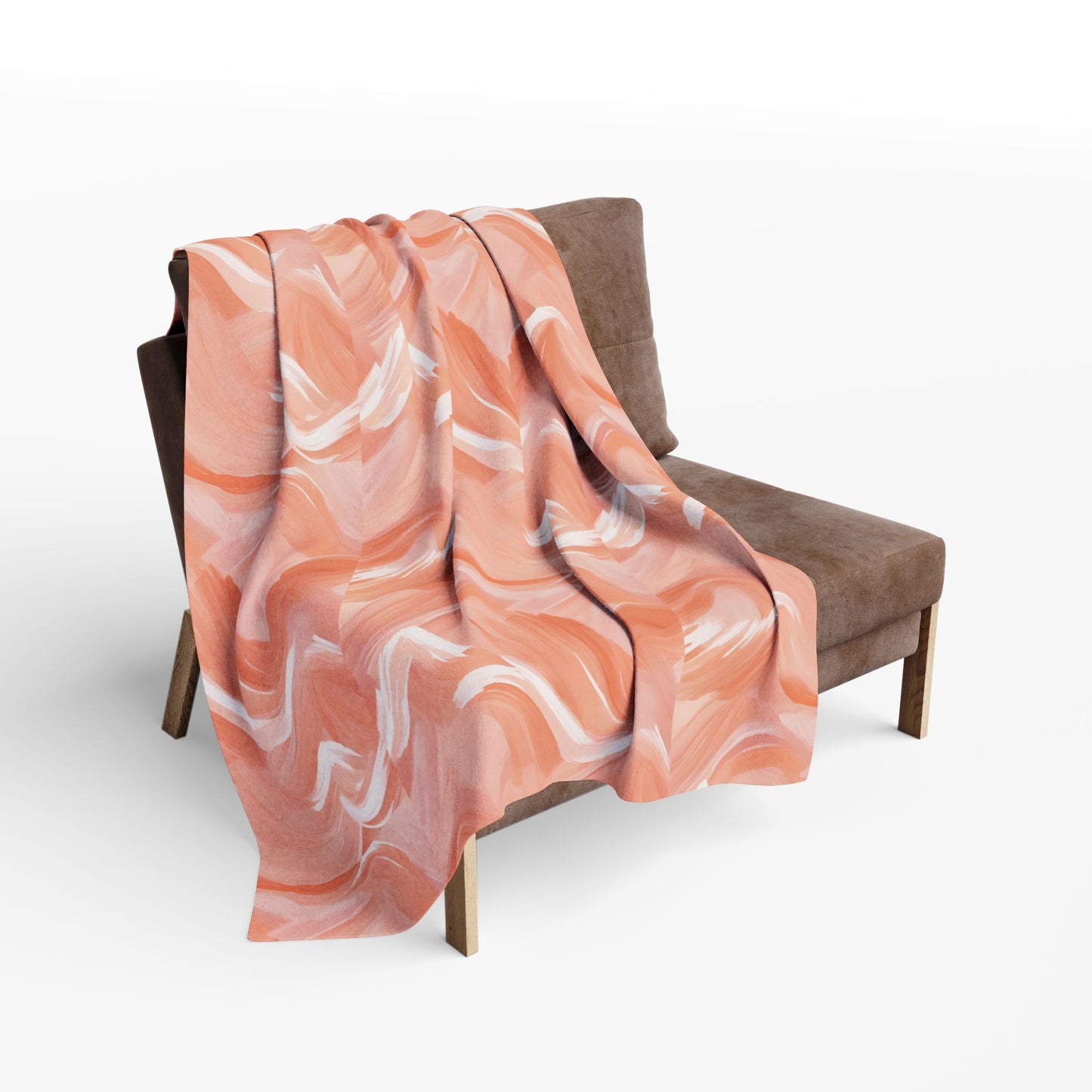 Dusk Brushstrokes Arctic Fleece Blanket
