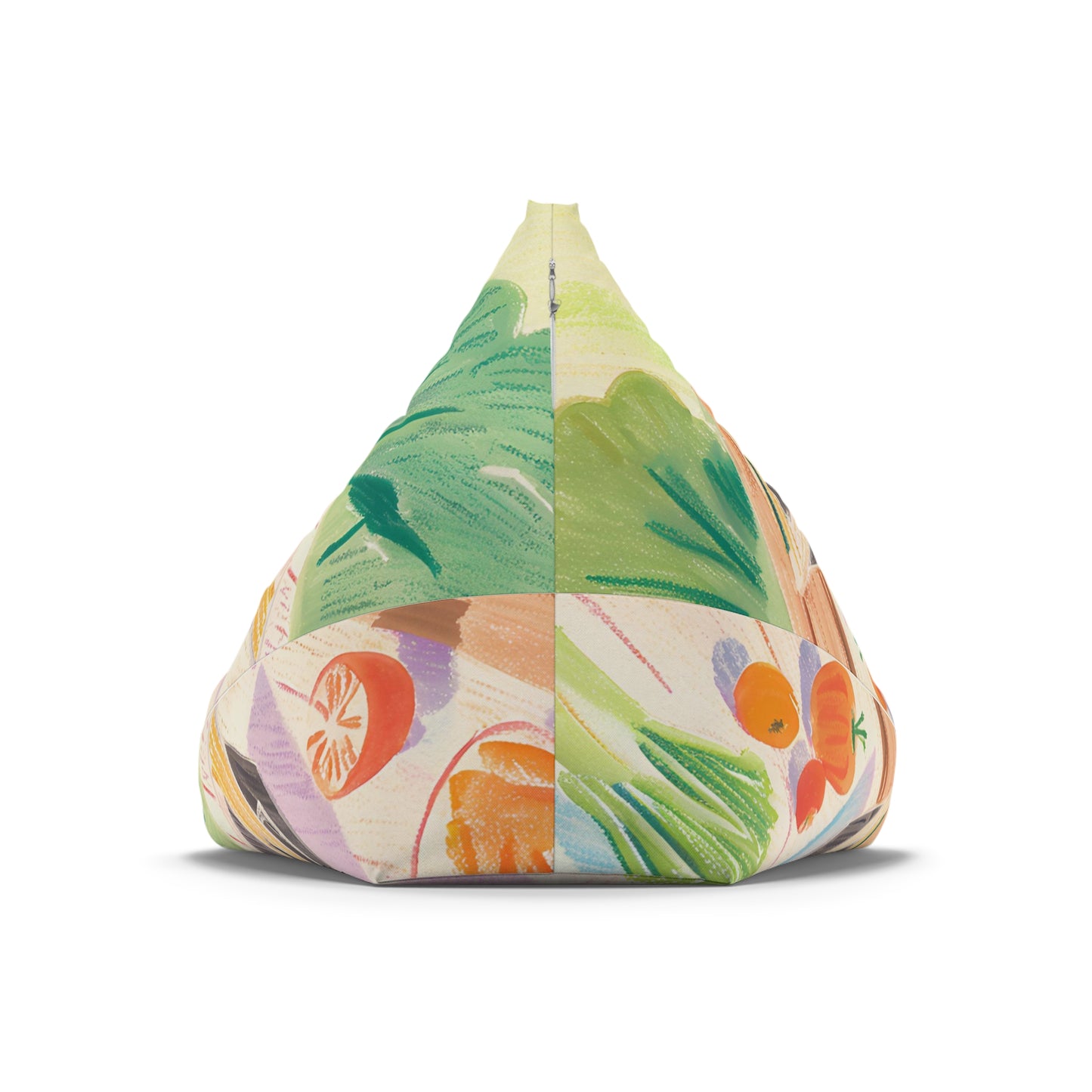 Food Bean Bag Chair Cover