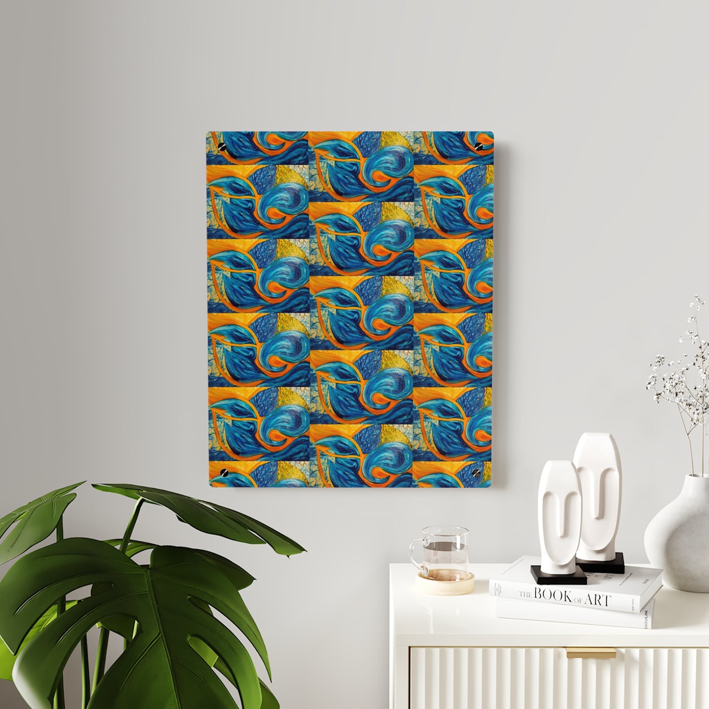 'A Meditation' Acrylic Wall Art Panels