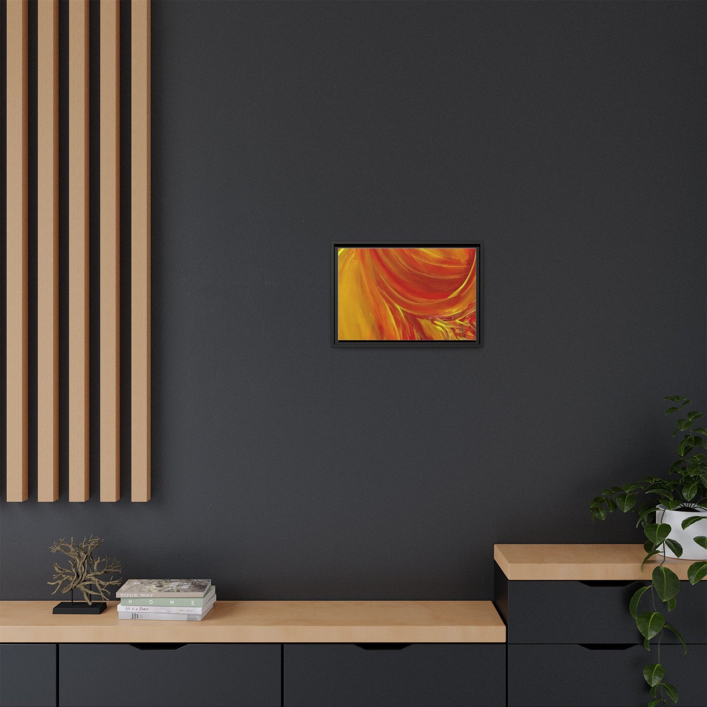 'Autumn' Framed Canvas Art