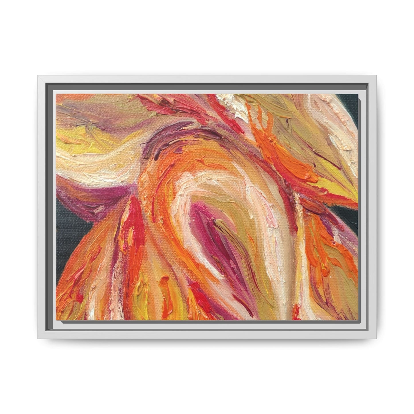 Dramatic Awakening Framed Canvas Art