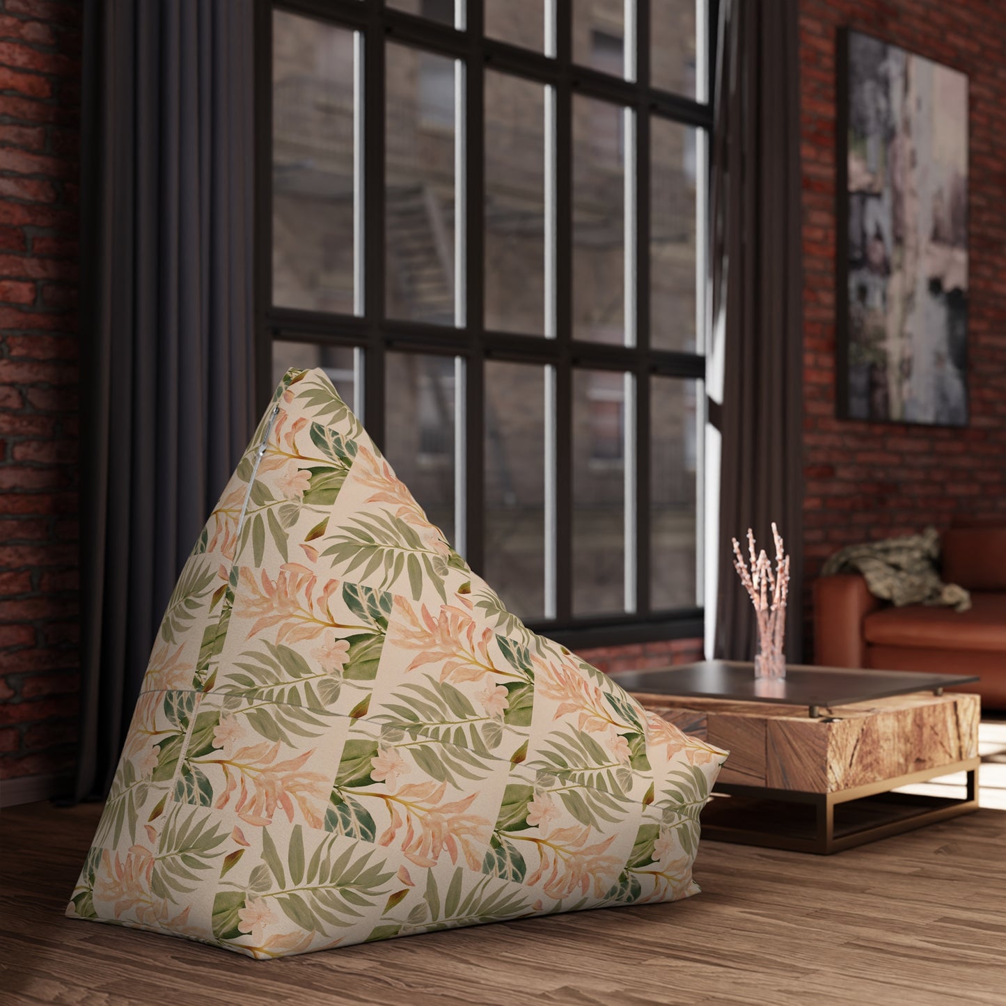 Nature's Aura Bean Bag Chair Cover