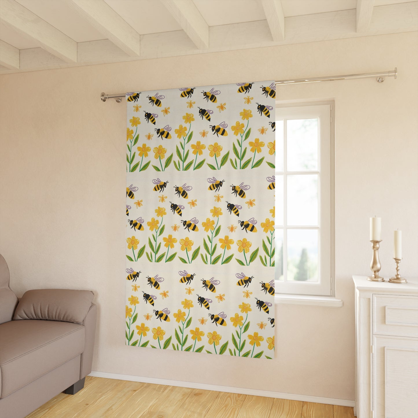 Buzzy Window Curtain (1 Piece)