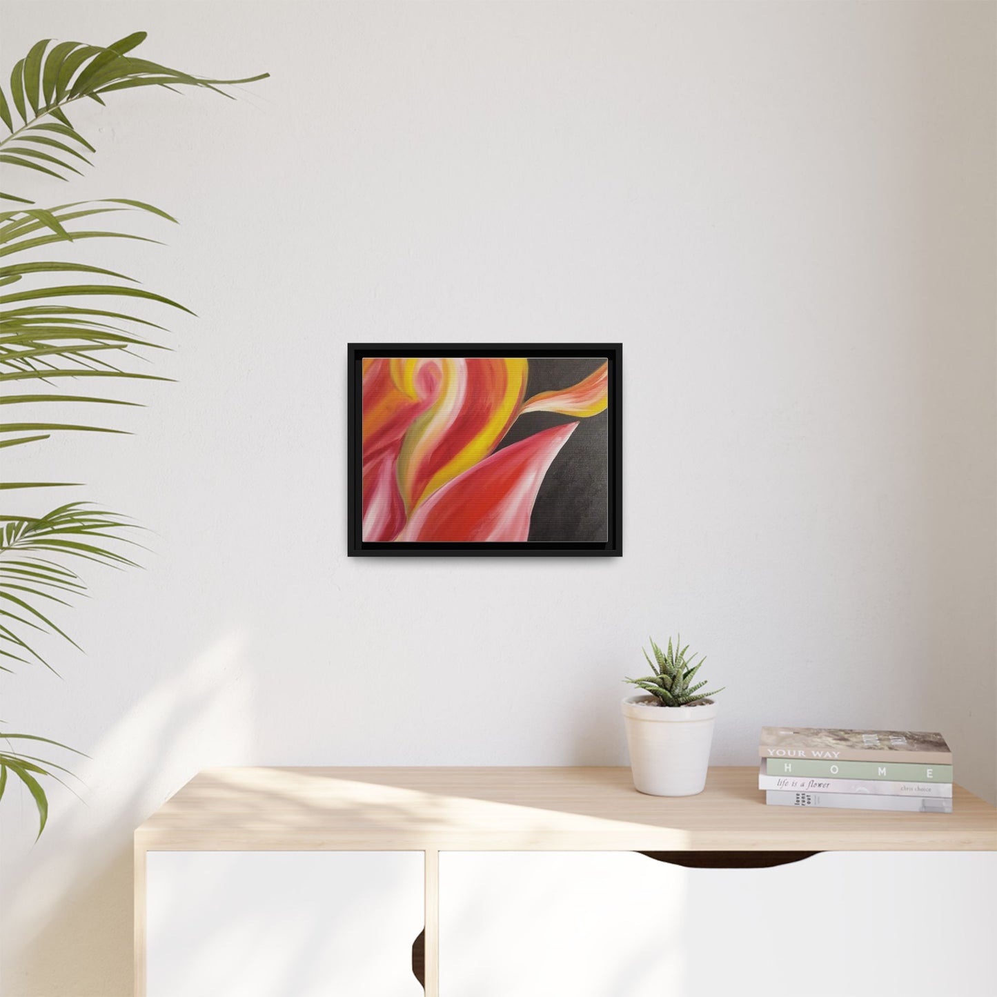 'A Autistic Phoenix' Framed Canvas Art