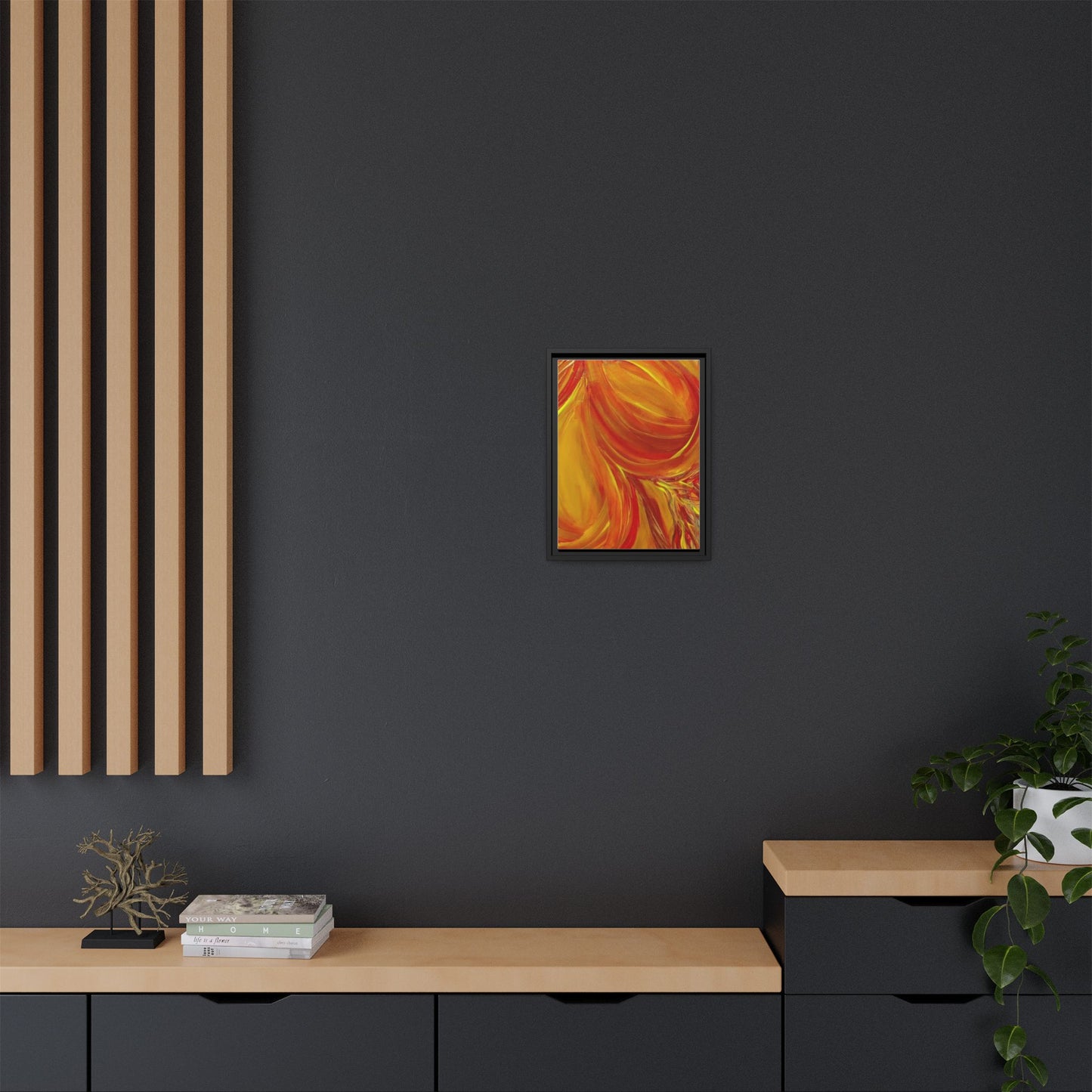 'Autumn' Framed Canvas Art