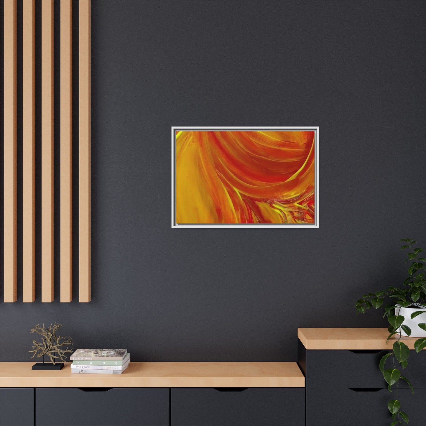'Autumn' Framed Canvas Art