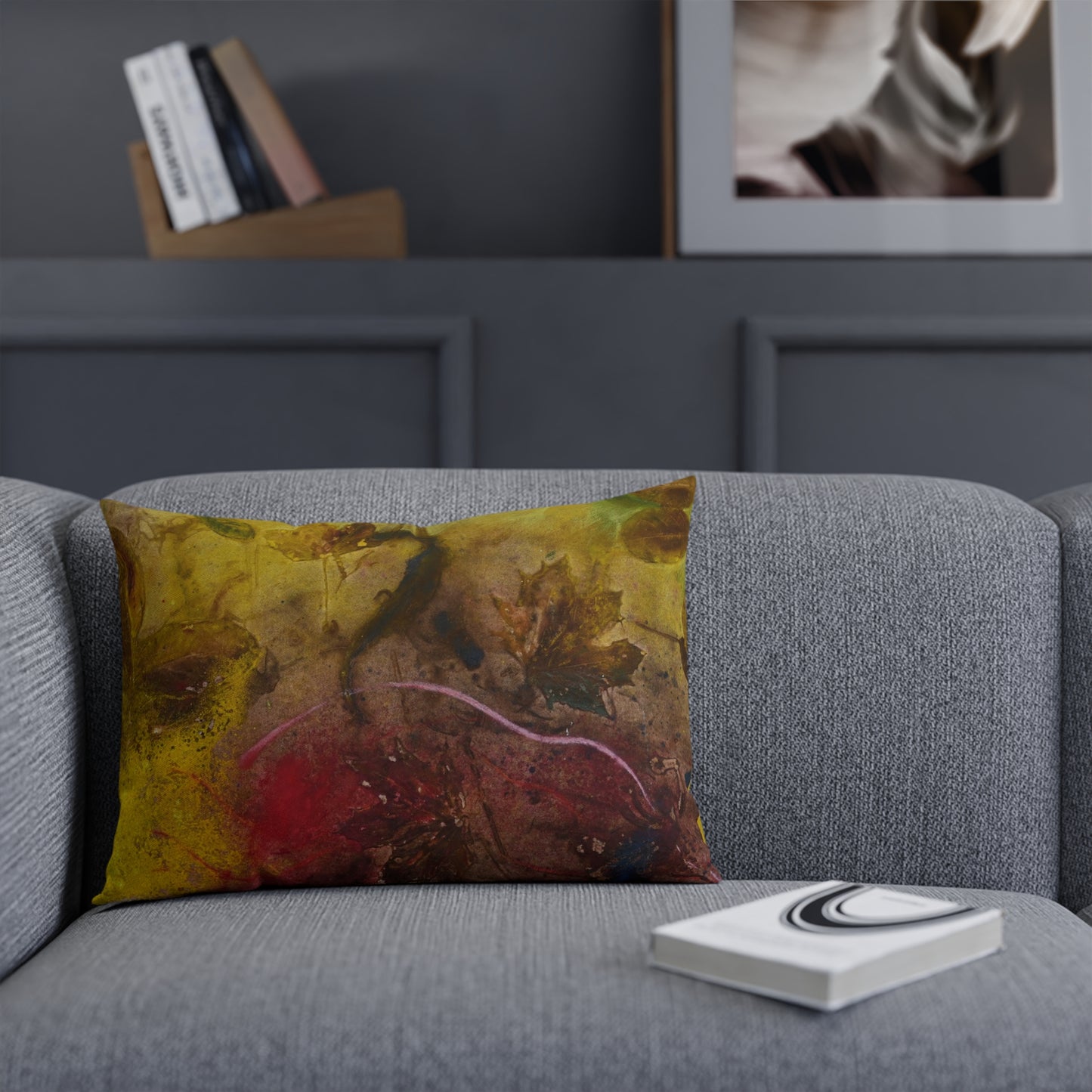 Natur b by Eskild Beck Pillow