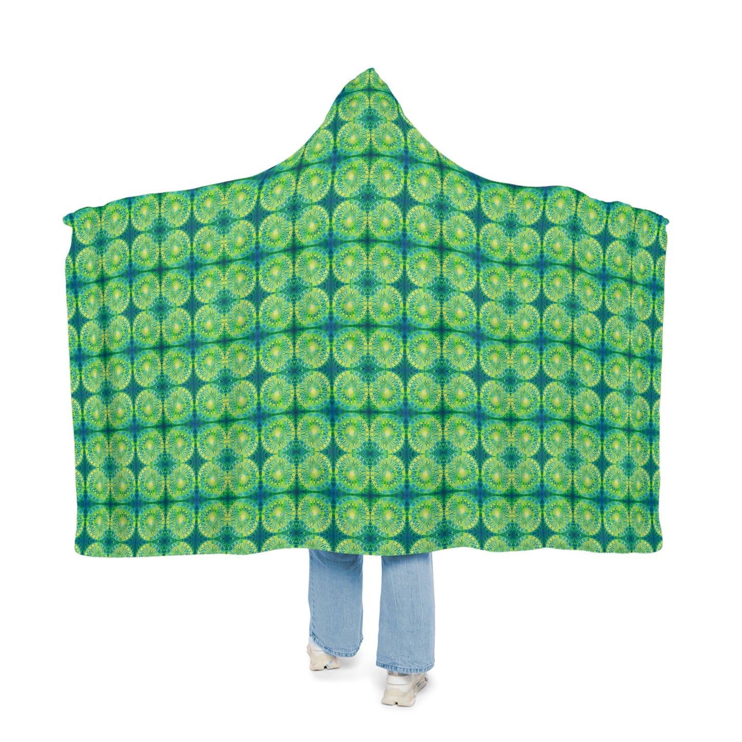 Safety Net Circles by Uta Feinstein Snuggle Blanket