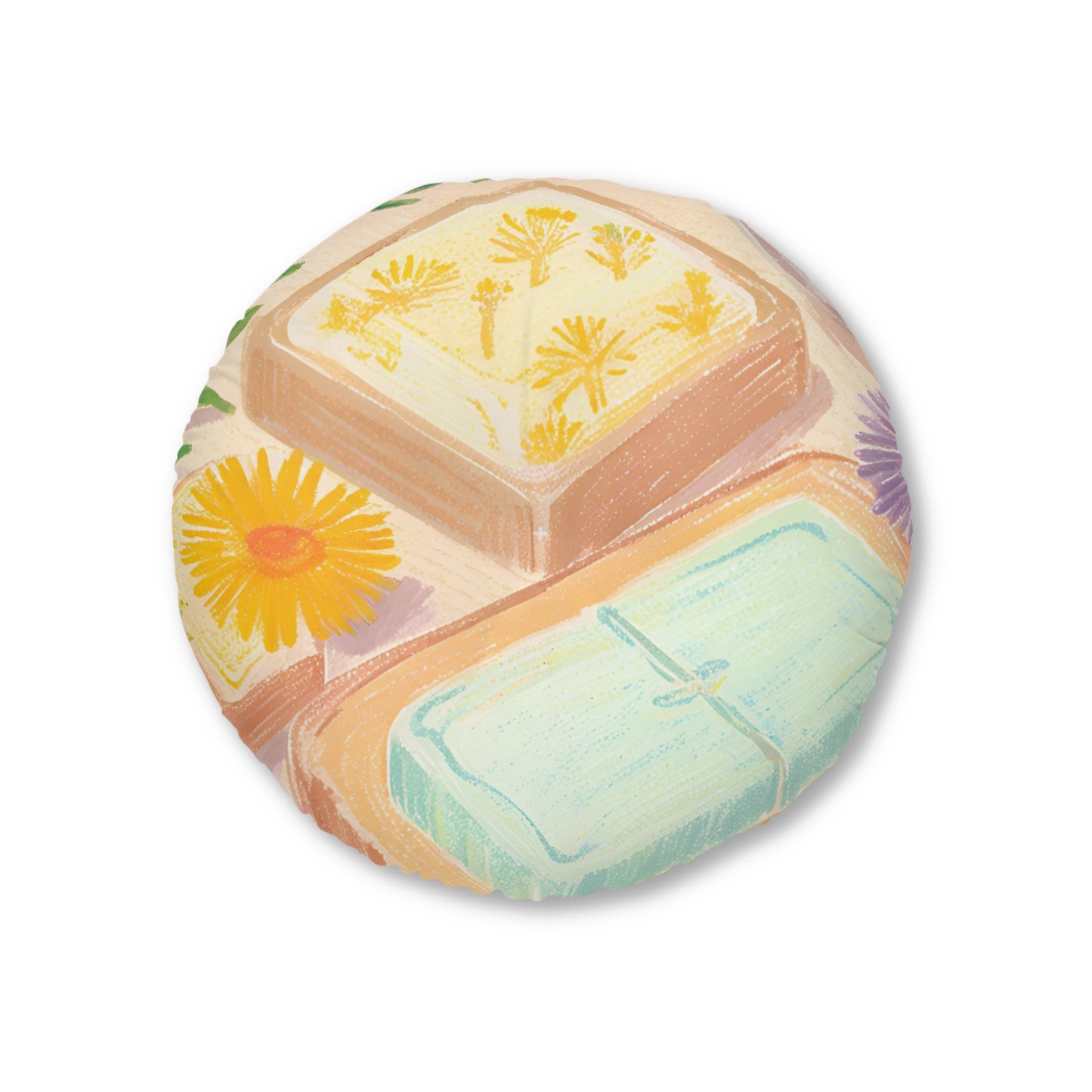 Soap Tufted Floor Pillow