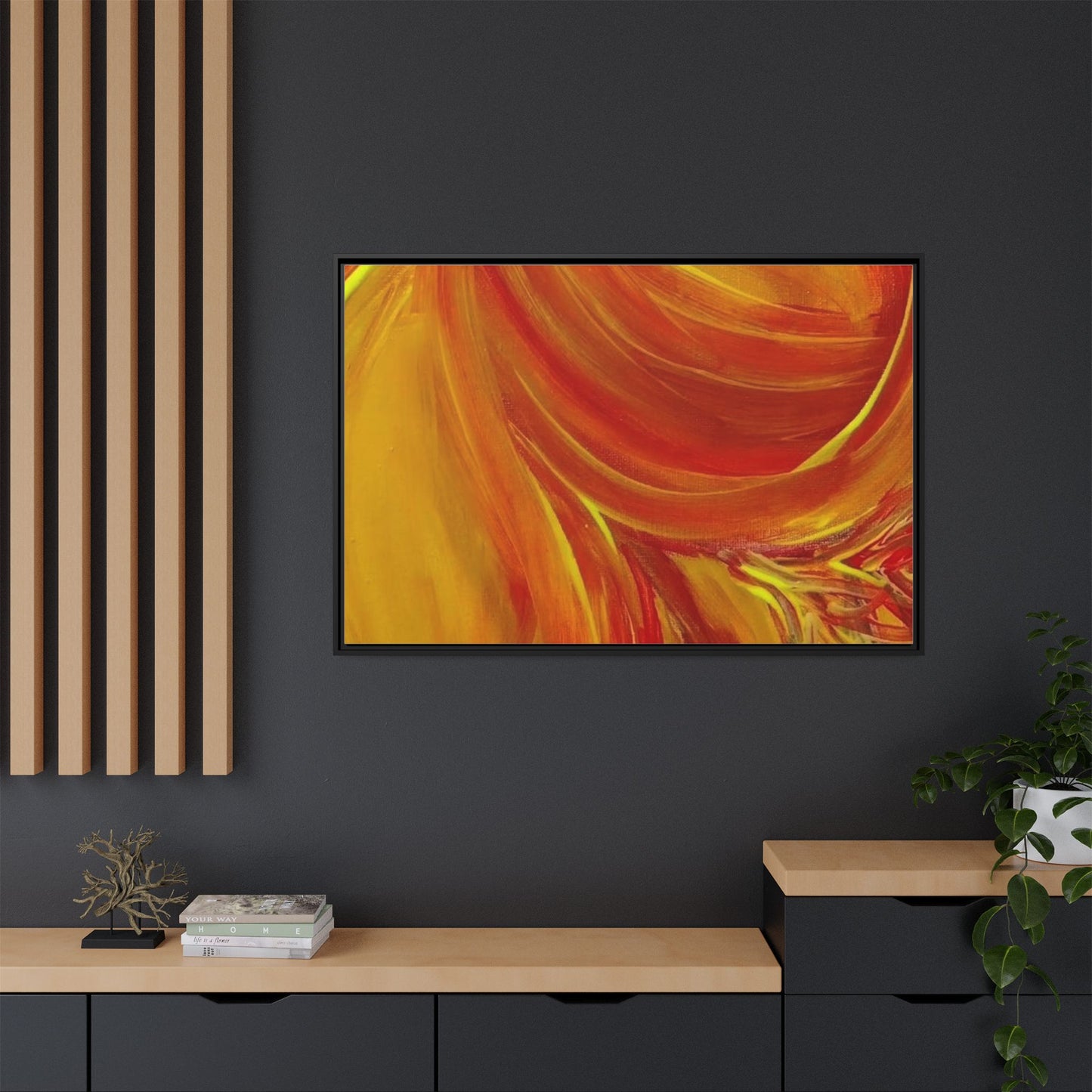 'Autumn' Framed Canvas Art